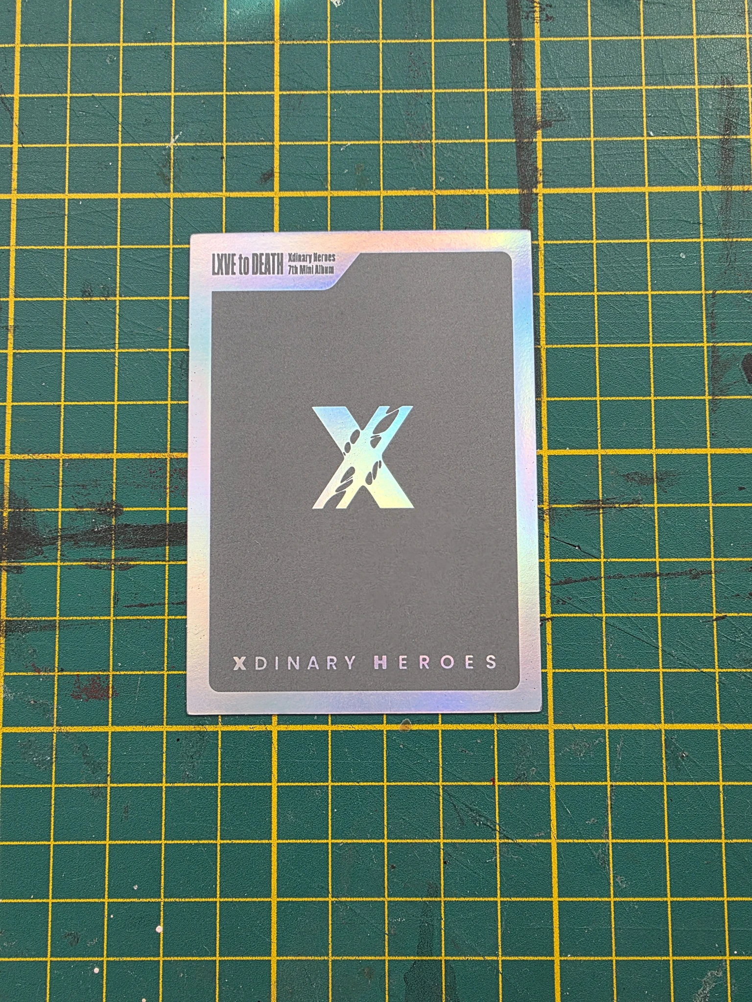 Xdinary Heroes O.de Xdinary Heroes - O.de - LXVE TO DEATH Album album photocard trading card random photocard holographic (hologram) listing photo 2