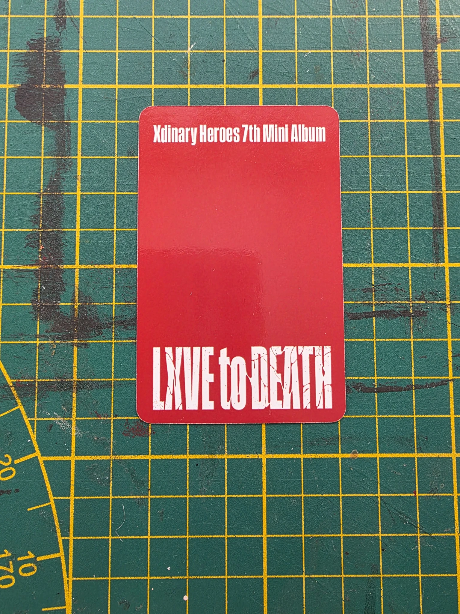 Xdinary Heroes Xdinary Heroes - Gaon & O.de - LXVE TO DEATH Album album photocard love sick version listing photo 2