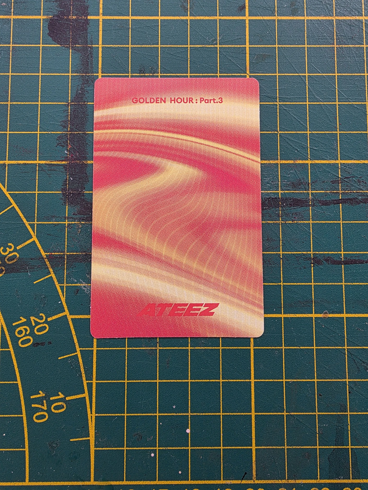 ATEEZ Seonghwa ATEEZ - Seonghwa - Golden Hour : Part.3 Album image card version 1 poca album album photocard listing photo 2