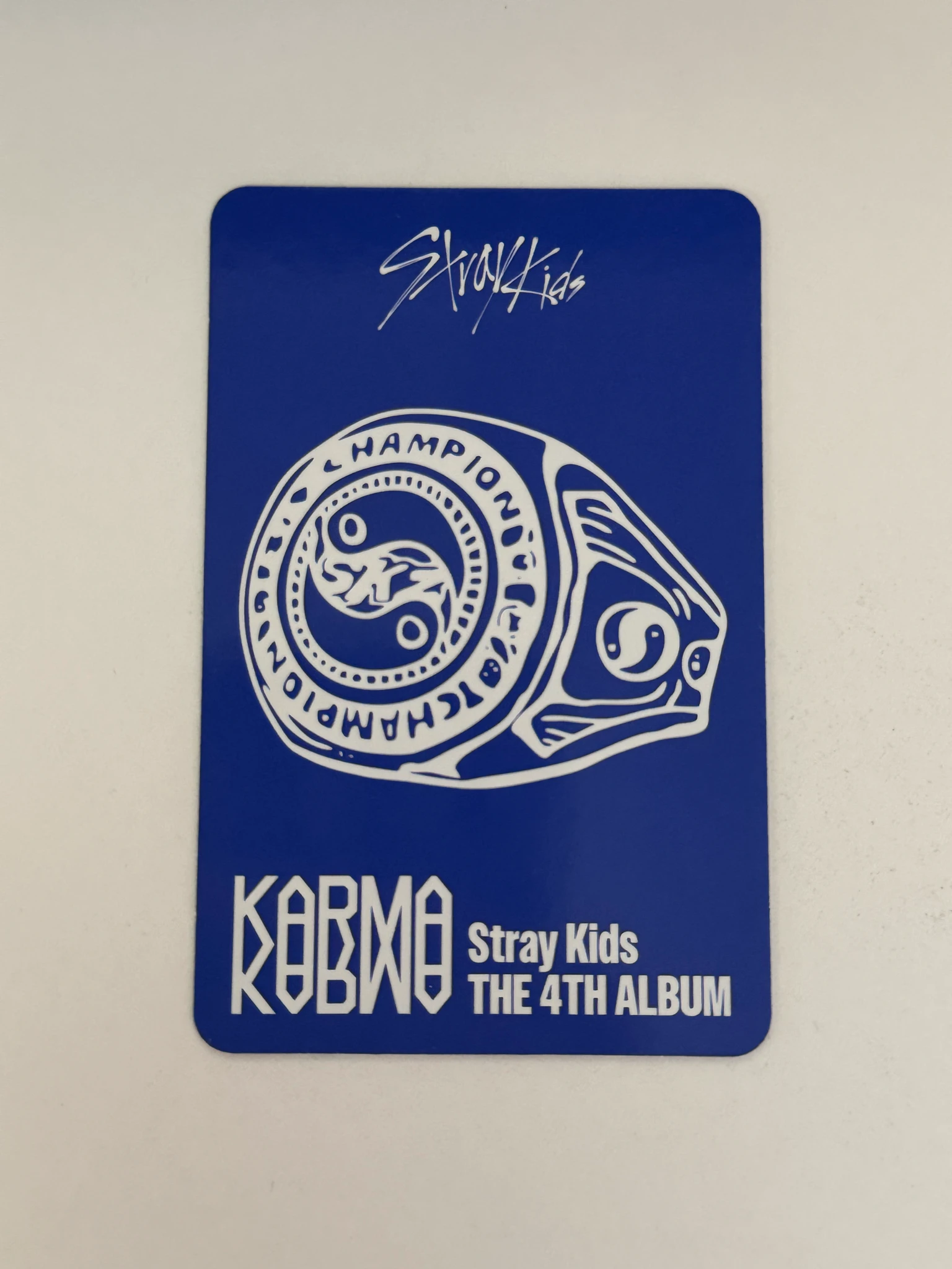 Stray Kids Felix Stray Kids - Felix - KARMA Album album photocard accordion version first press only listing photo 2