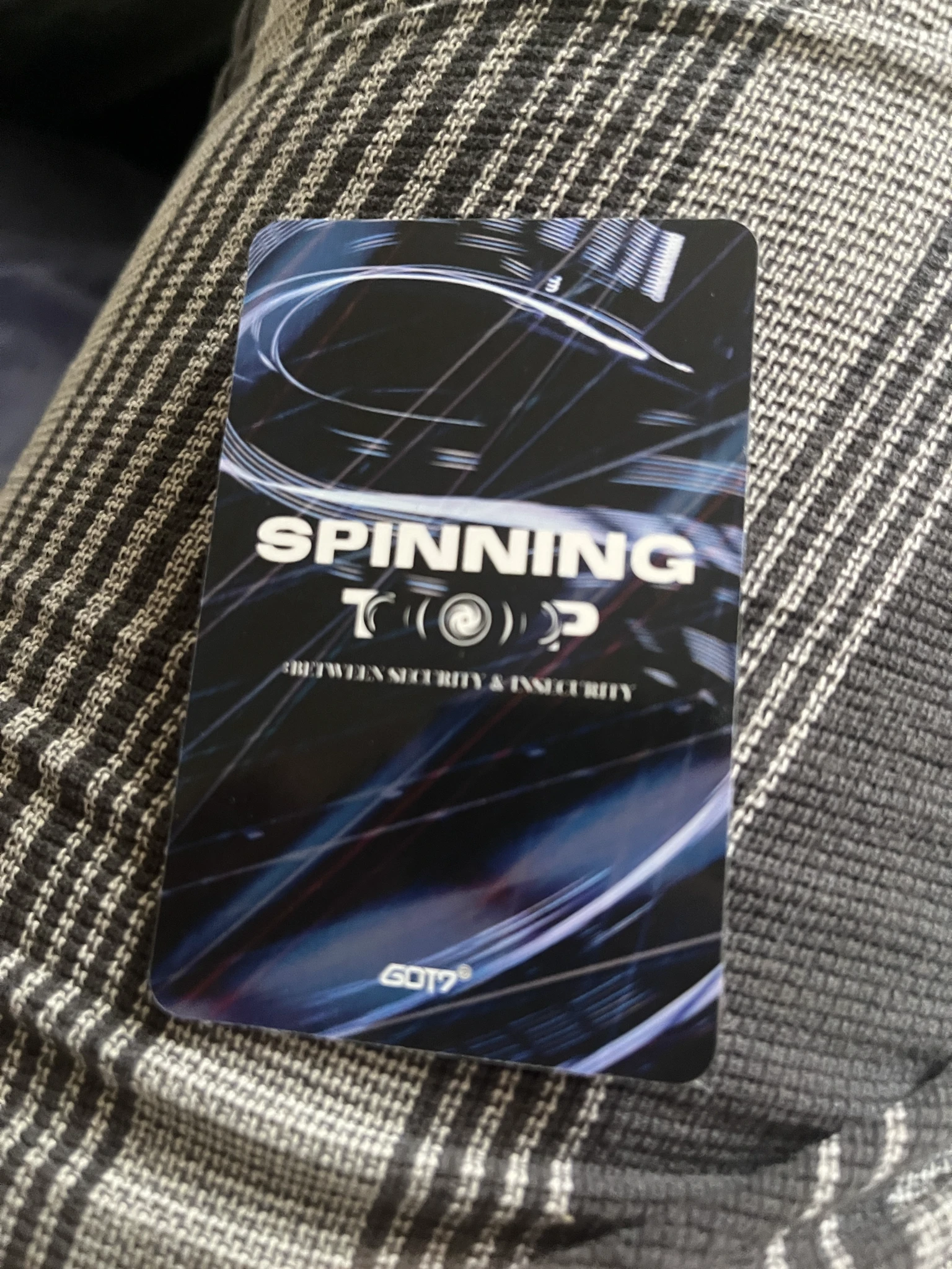 GOT7 Yugyeom GOT7 - Yugyeom - SPINNING TOP: BETWEEN SECURITY & INSECURITY Album album photocard listing photo 2