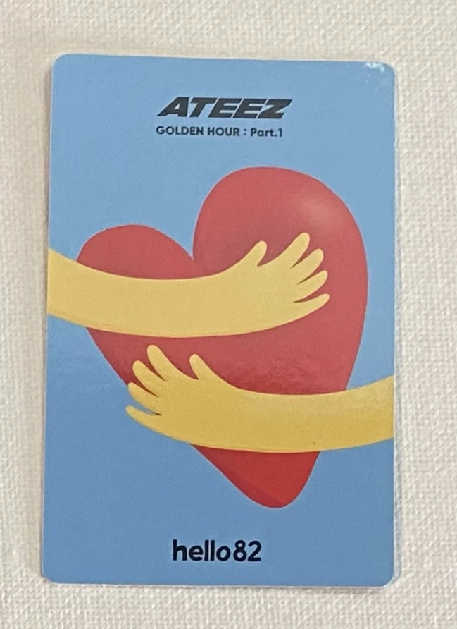 ATEEZ Seonghwa ATEEZ - Seonghwa - Golden Hour : Part.1 Album hello82 hug version listing photo 2