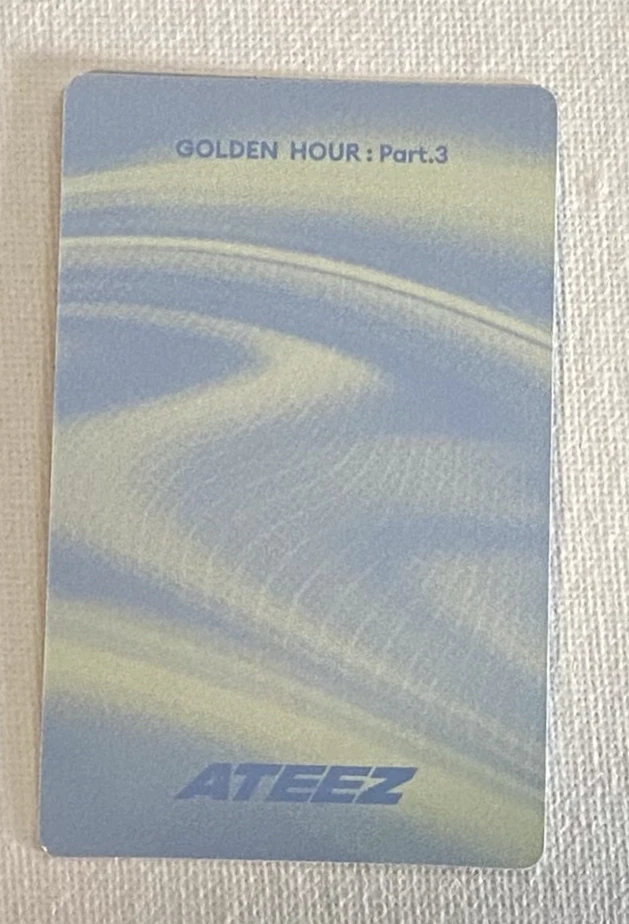 ATEEZ Yunho ATEEZ - Yunho - Golden Hour : Part.3 Album poca album photocard 1 listing photo 2