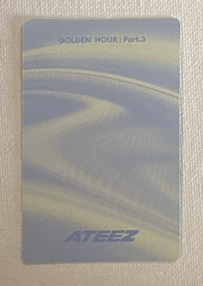 ATEEZ Yunho ATEEZ - Yunho - Golden Hour : Part.3 Album album photocard version 2 poca album listing photo 2