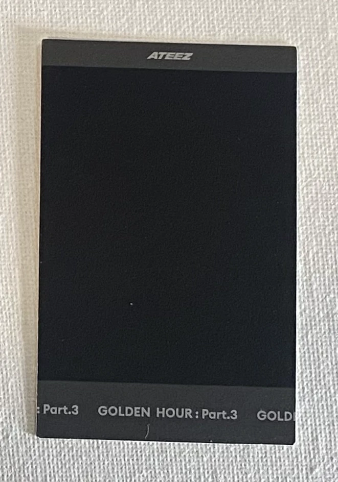 ATEEZ Yunho ATEEZ - Yunho - Golden Hour : Part.3 Album poca album polaroid  listing photo 2