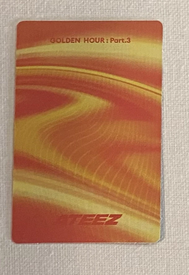 ATEEZ Jongho ATEEZ - Jongho - Golden Hour : Part.1 Album album photocard platform version listing photo 2