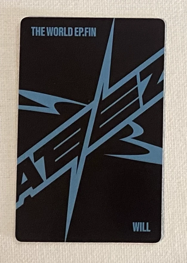 ATEEZ Jongho ATEEZ - Jongho - THE WORLD EP.FIN: WILL Album album photocard Z version version 1 listing photo 2
