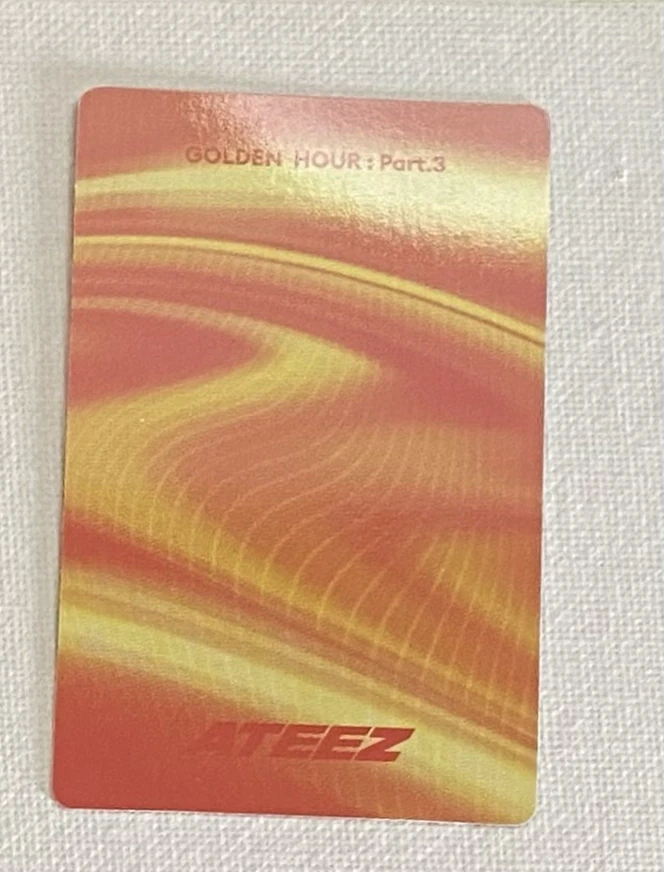 ATEEZ Jongho ATEEZ - Jongho - Golden Hour : Part.3 Album poca album version 2 image card album photocard listing photo 2