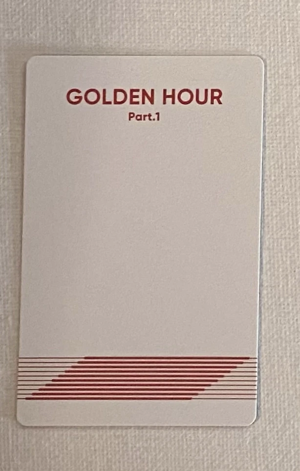 ATEEZ Jongho ATEEZ - Jongho - Golden Hour : Part.1 Album album photocard poca album image card listing photo 2