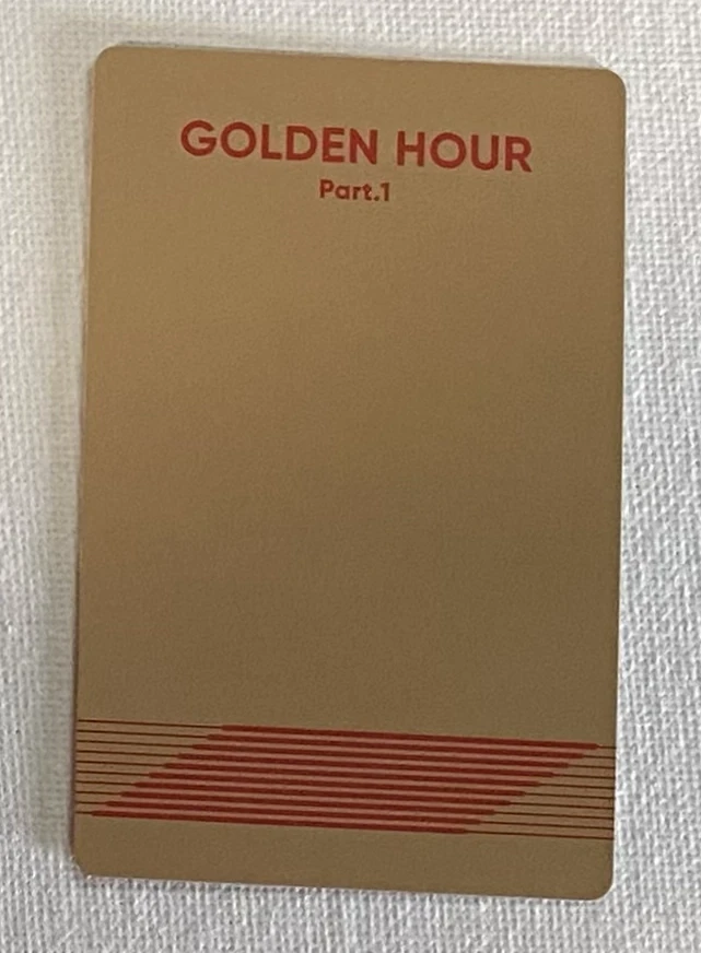 ATEEZ Jongho ATEEZ - Jongho - Golden Hour : Part.1 Album poca album Z Ver album photocard listing photo 2
