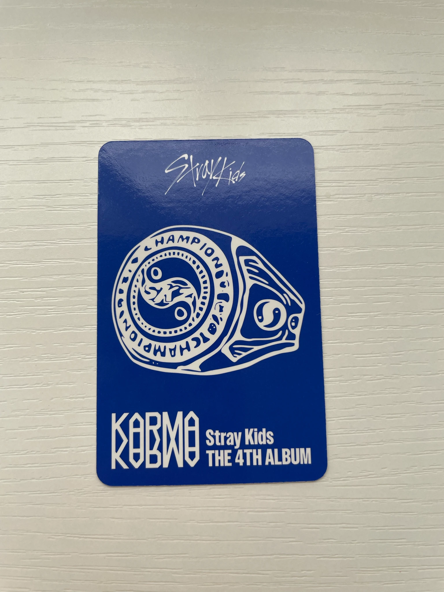 Stray Kids I.N Stray Kids - I.N - KARMA Album album photocard accordion version first press only listing photo 2