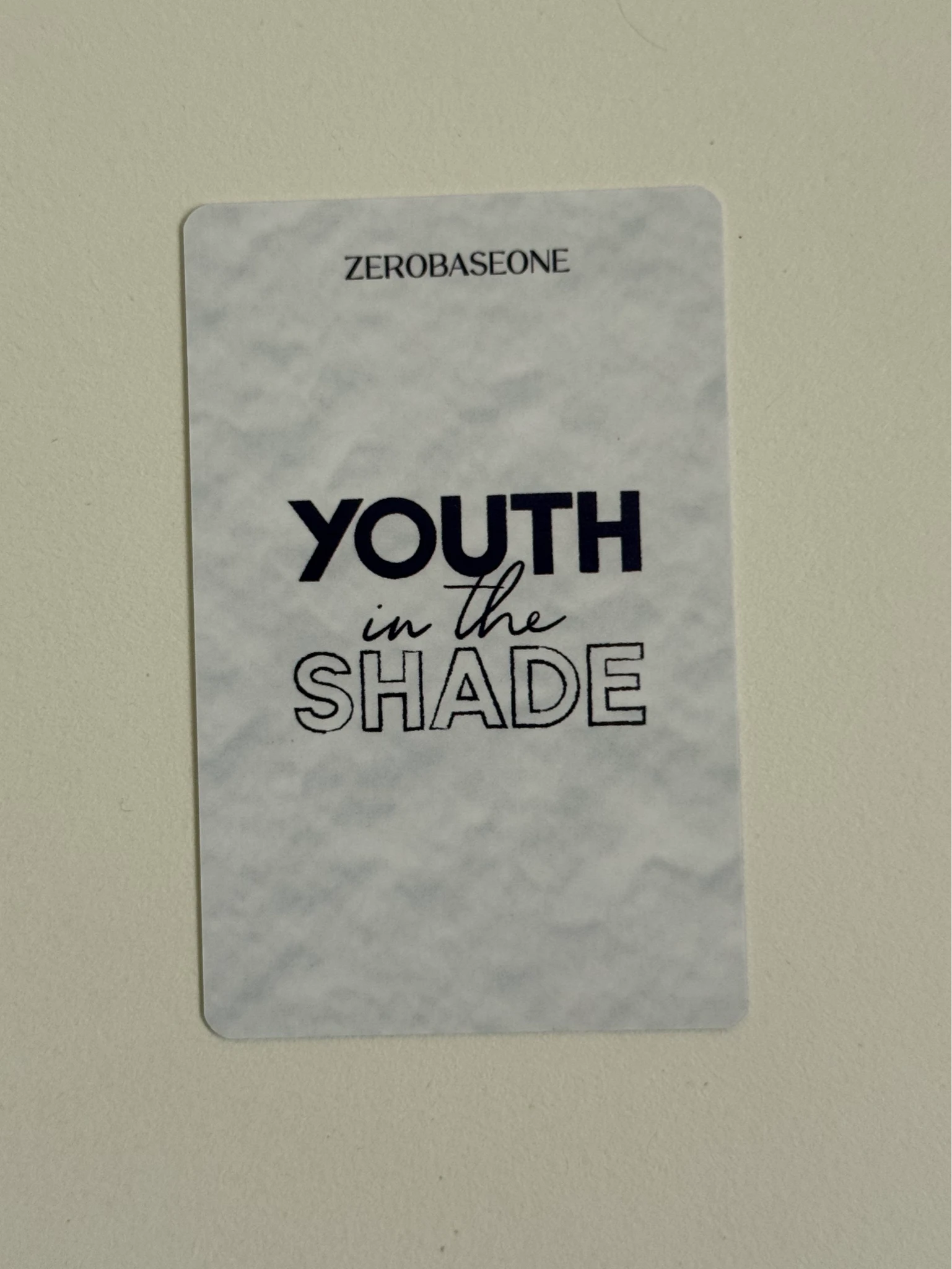 ZEROBASEONE Ricky ZEROBASEONE - Ricky - Youth in the Shade Album pre-order benefit (pob) withmuu listing photo 2