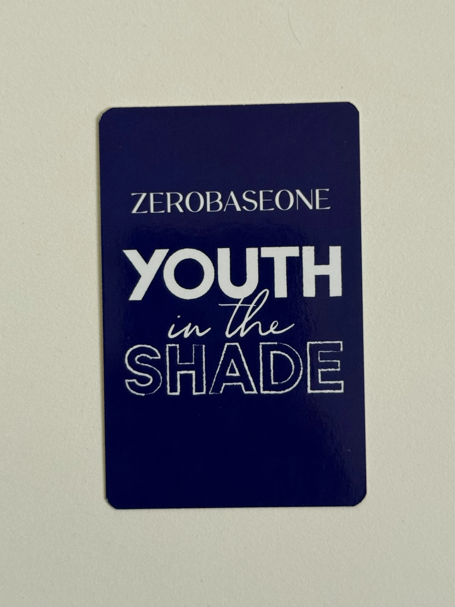 ZEROBASEONE Taerae ZEROBASEONE - Taerae - Youth in the Shade Album pob (pre-order benefit) makestar listing photo 2