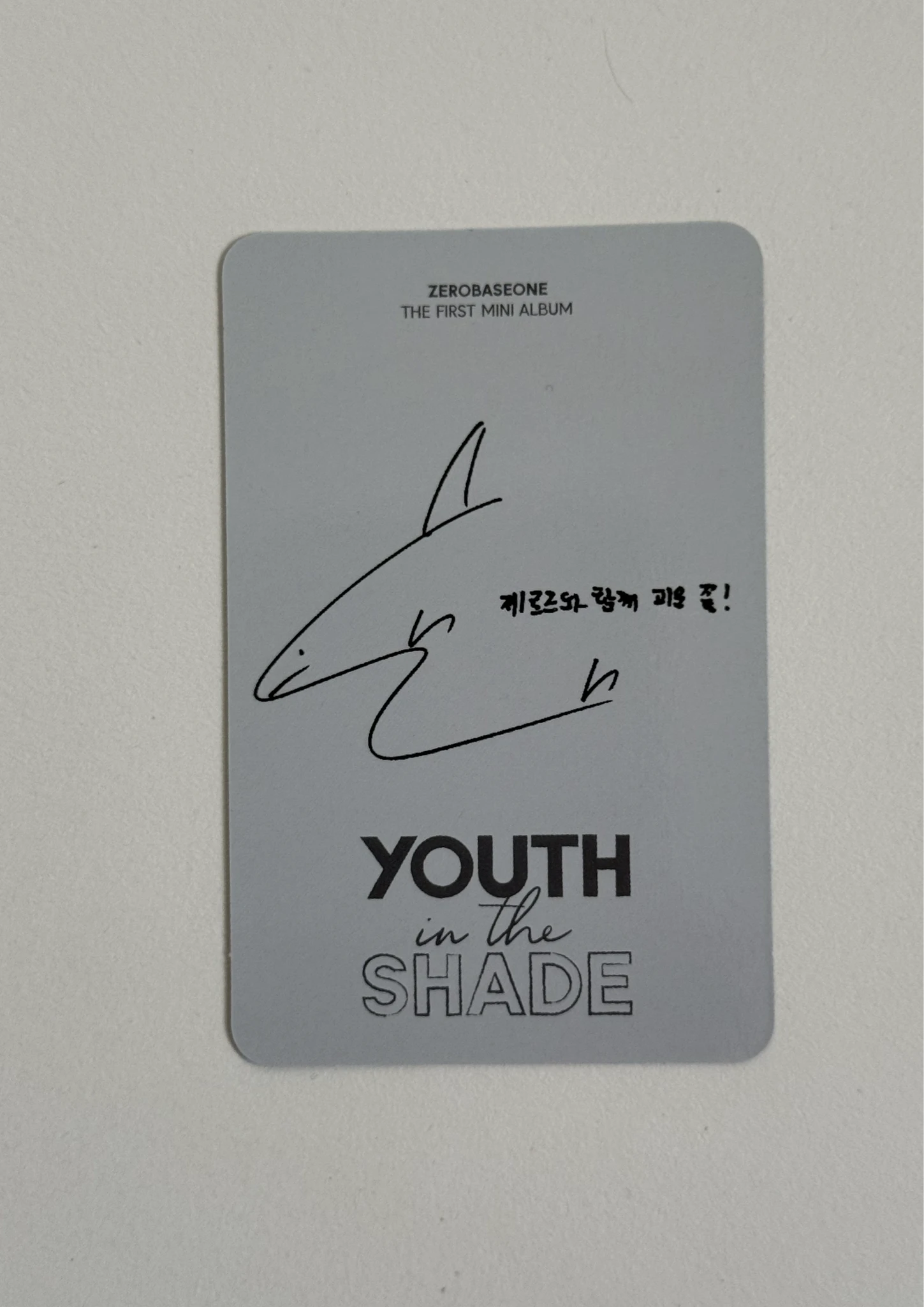 ZEROBASEONE Taerae ZEROBASEONE - Taerae - Youth in the Shade Album album photocard listing photo 2