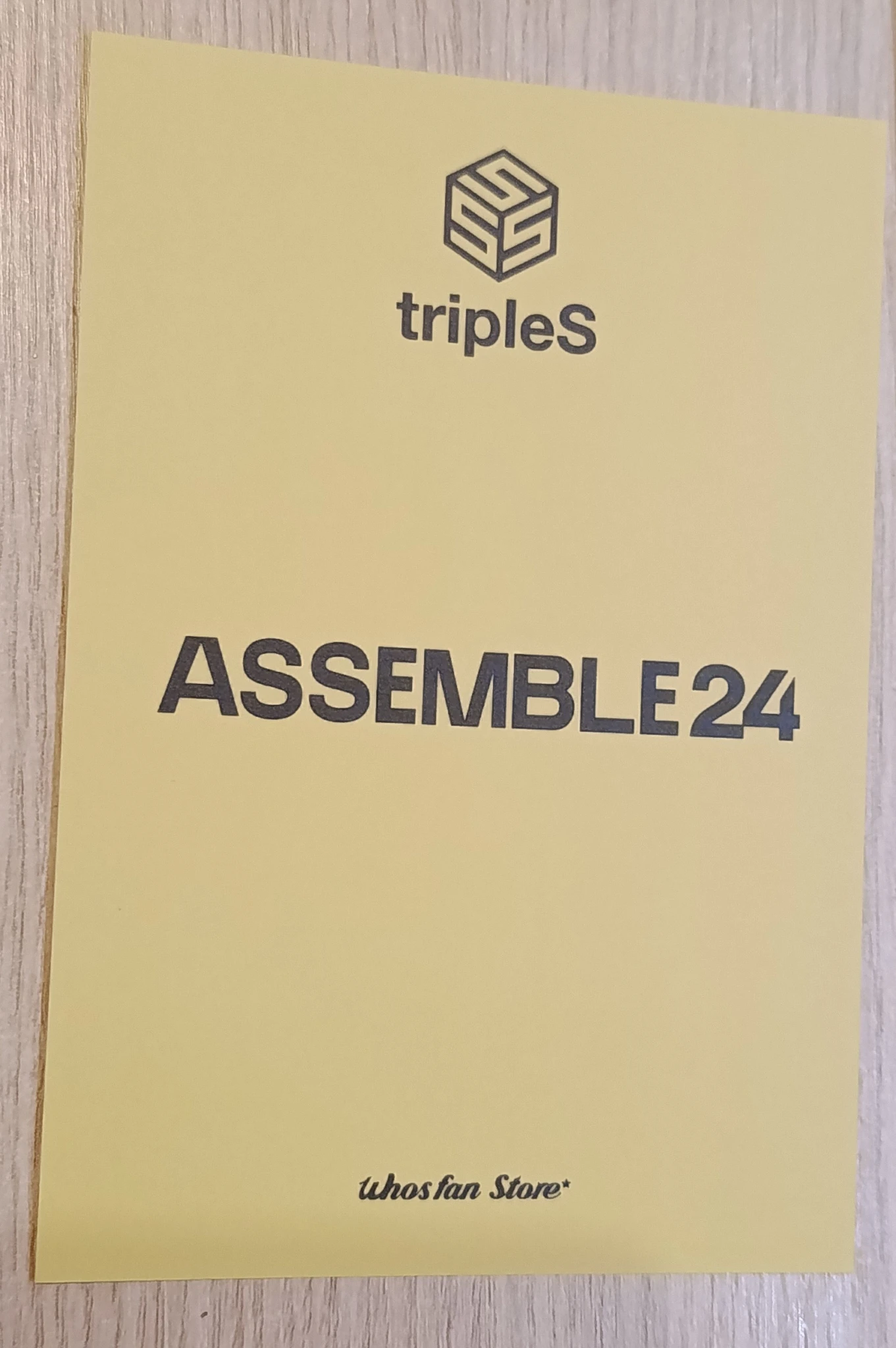tripleS Sullin tripleS - Sullin - Assemble24 Album whosfan mini postcard video call (fancall) listing photo 2
