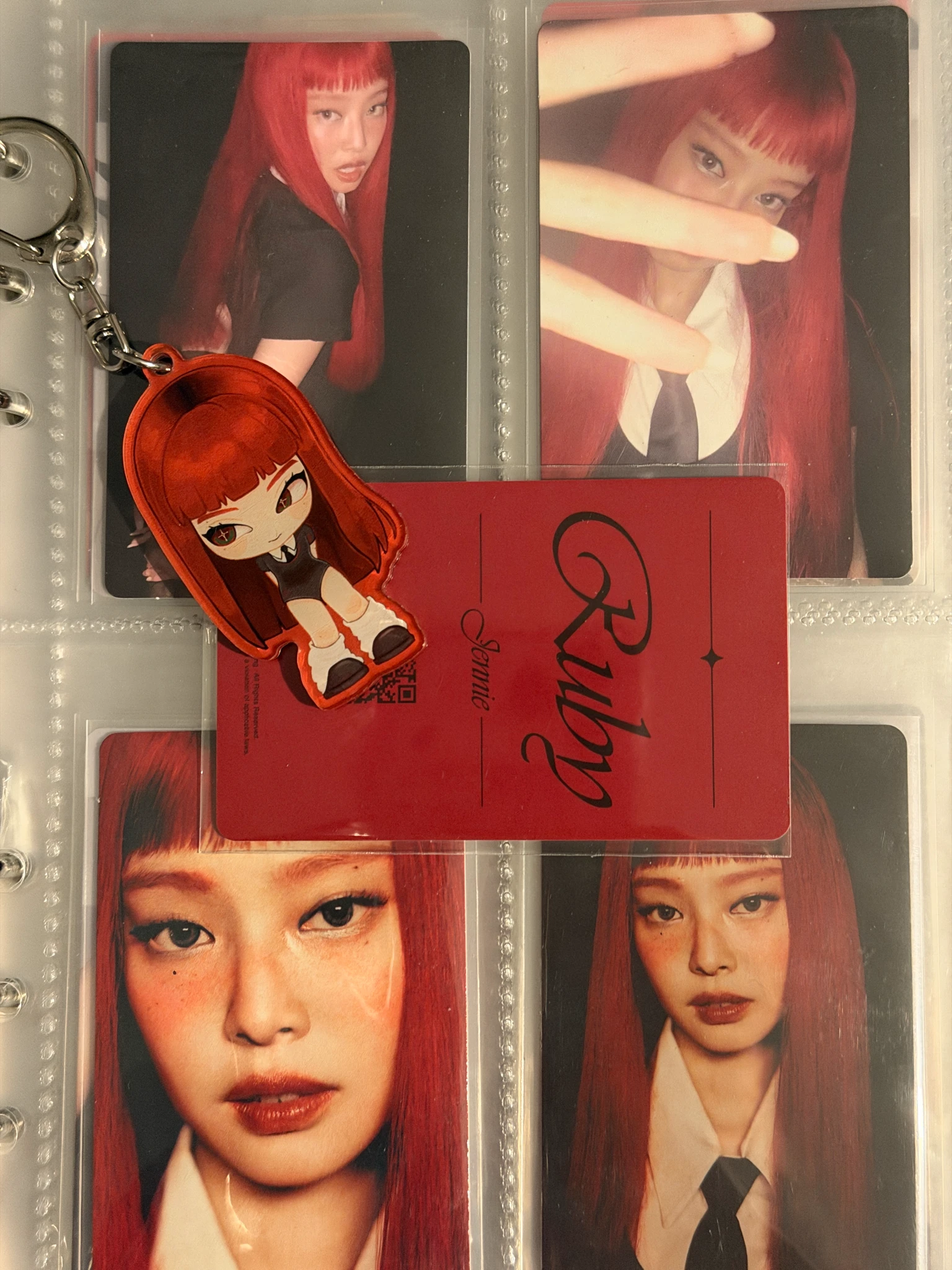 BLACKPINK Jennie BLACKPINK - Jennie - Ruby (Jennie solo) Album solo album nfc photocard qq music kugou music netease music china benefit listing photo 2