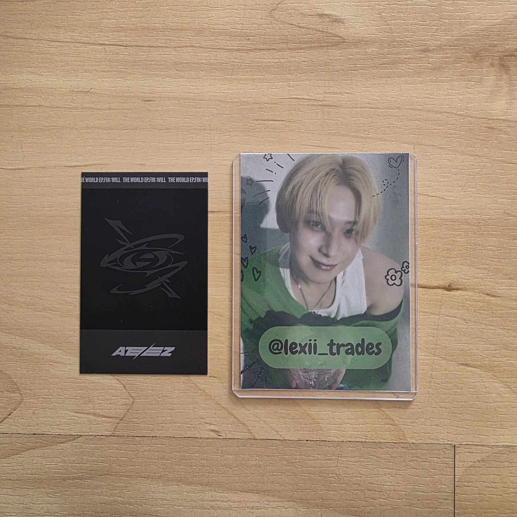 ATEEZ Yunho ATEEZ - Yunho - THE WORLD EP.FIN: WILL Album album photocard platform version listing photo 2