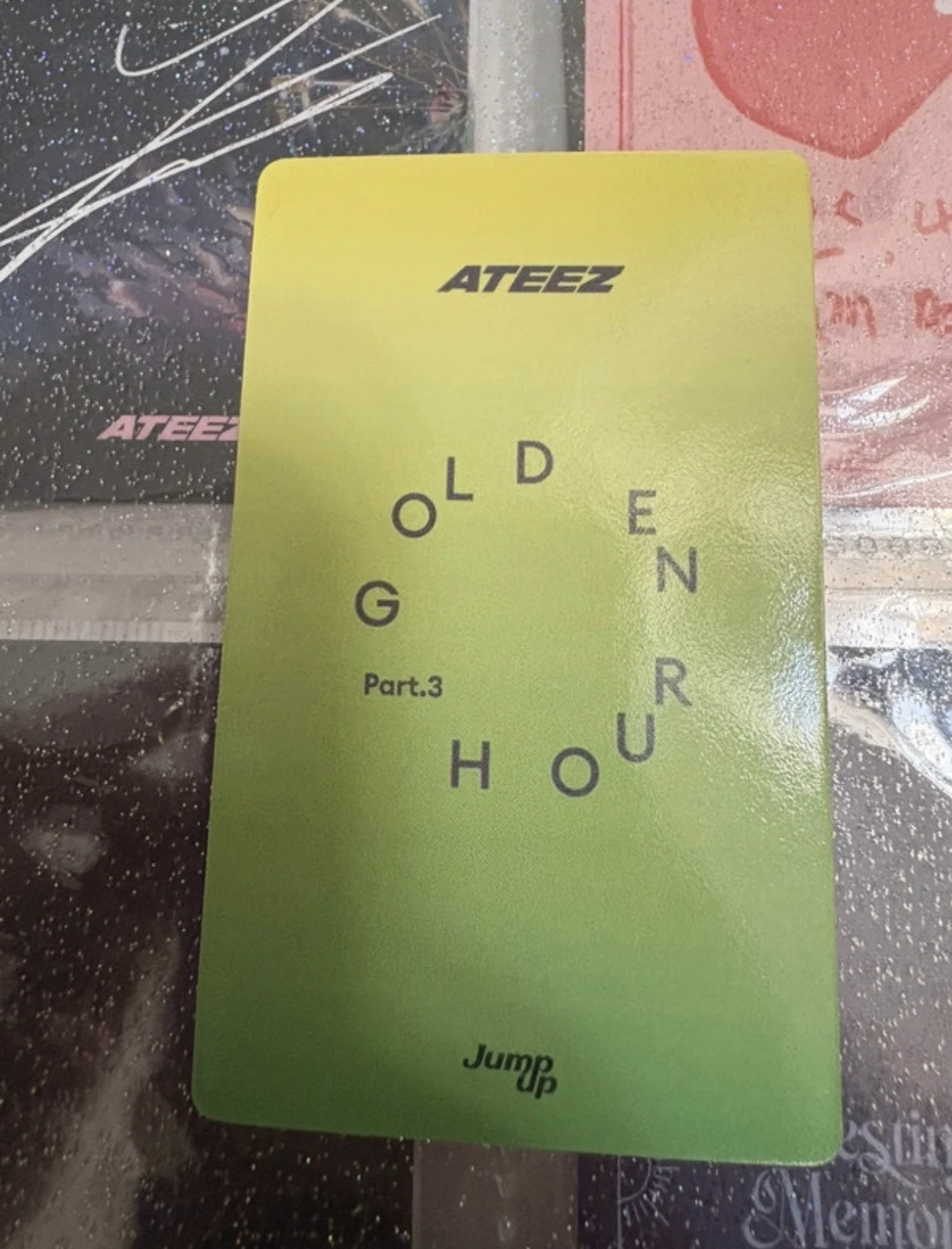 ATEEZ Mingi ATEEZ - Mingi - Golden Hour : Part.3 Album jump up lucky draw listing photo 2