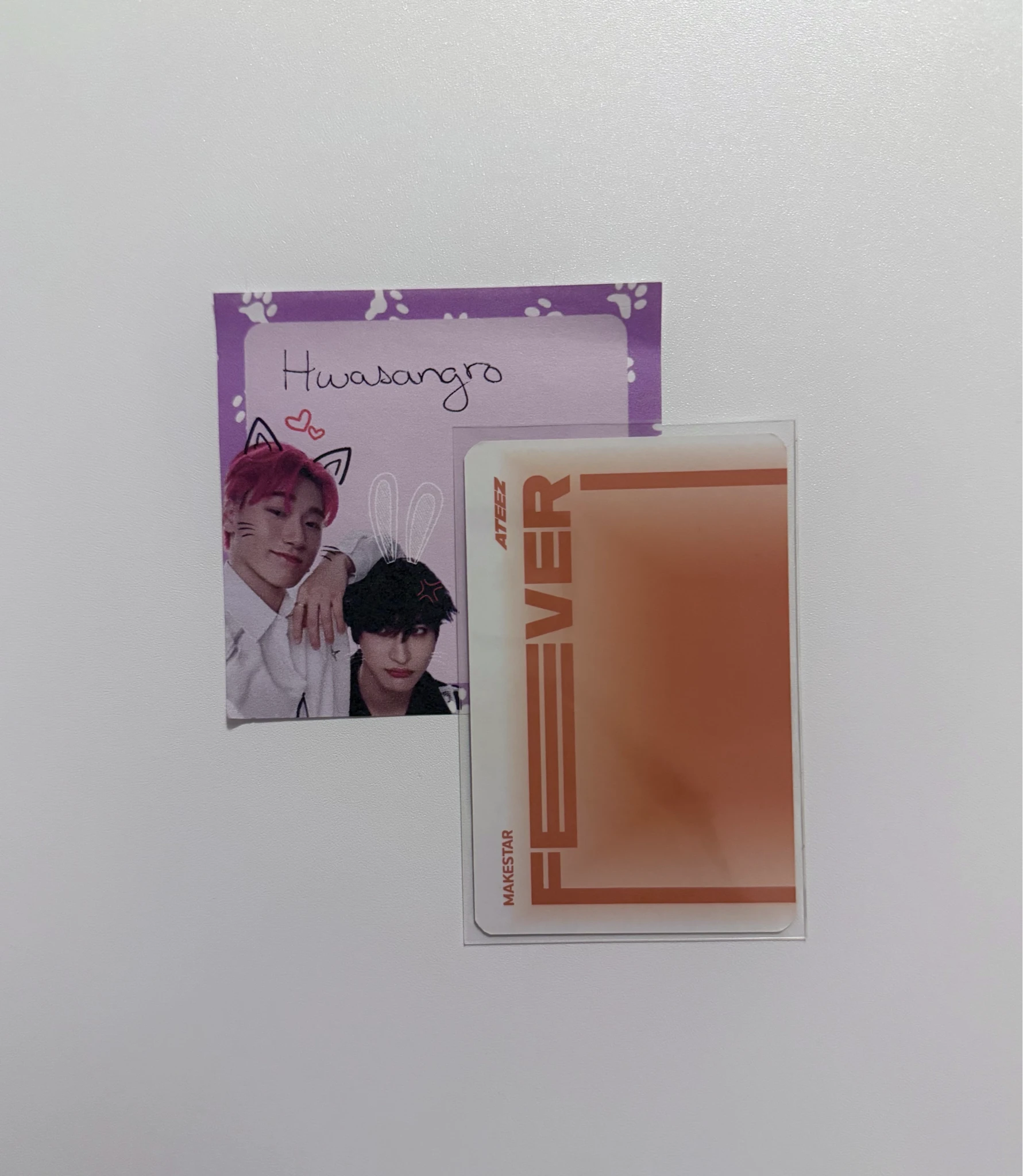 ATEEZ Seonghwa ATEEZ - Seonghwa - ZERO : FEVER Part.3 Album makestar round 4 video call/fancall listing photo 2