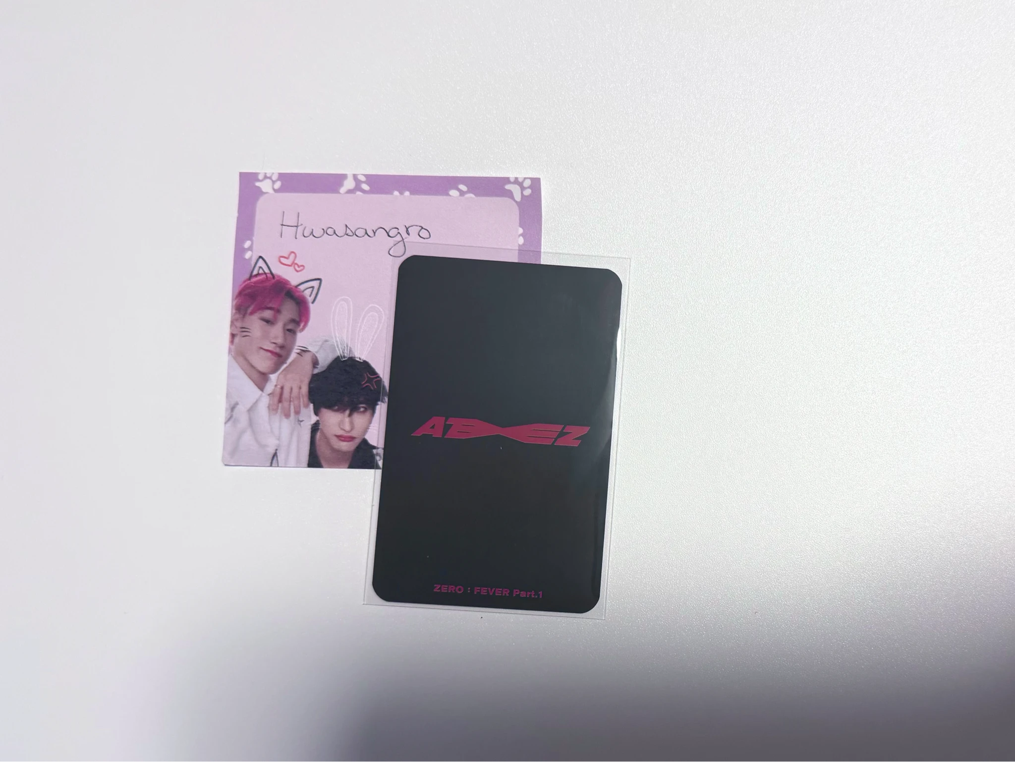 ATEEZ Seonghwa ATEEZ - Seonghwa - ZERO : FEVER Part.1 Album yes24 fansign listing photo 2