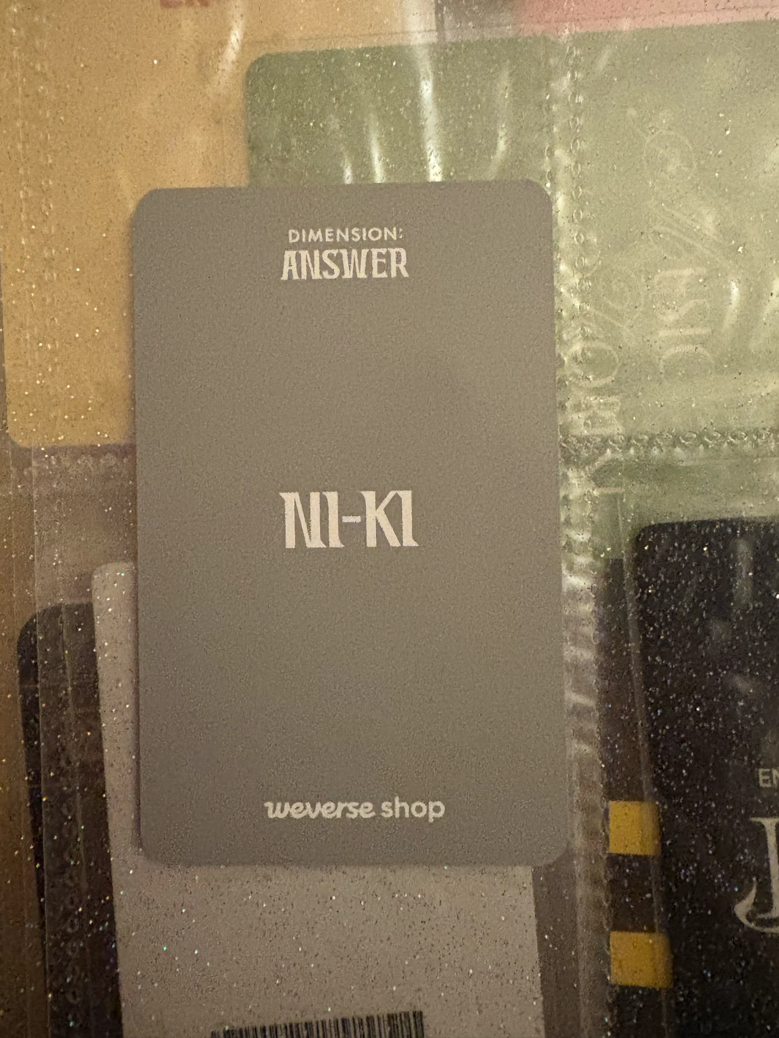 ENHYPEN Ni-ki ENHYPEN - Ni-ki - DIMENSION : ANSWER Album weverse shop global (wvg) special gift listing photo 2