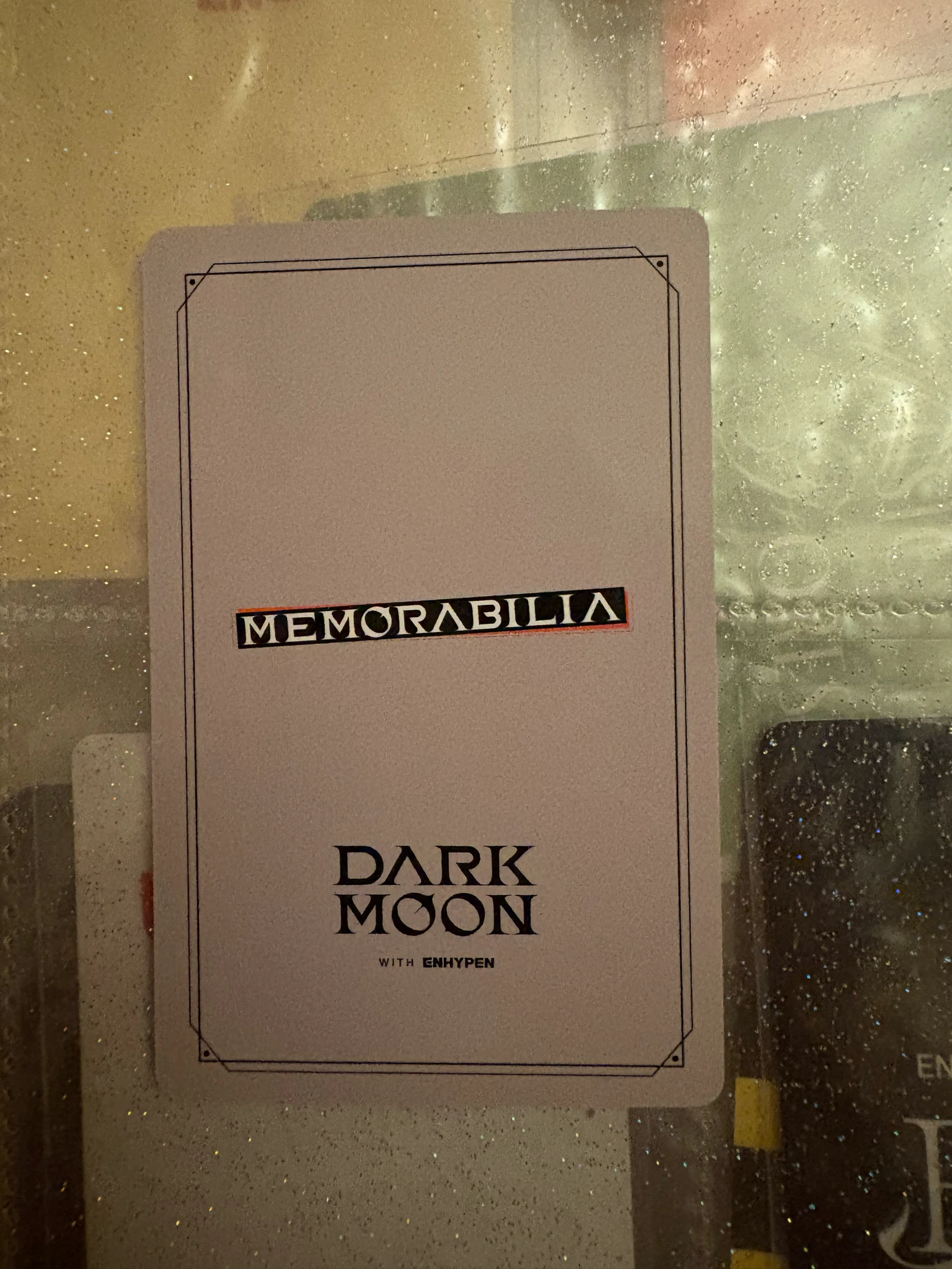 ENHYPEN Ni-ki ENHYPEN - Ni-ki - MEMORABILIA Album yizhiyu lucky draw listing photo 2