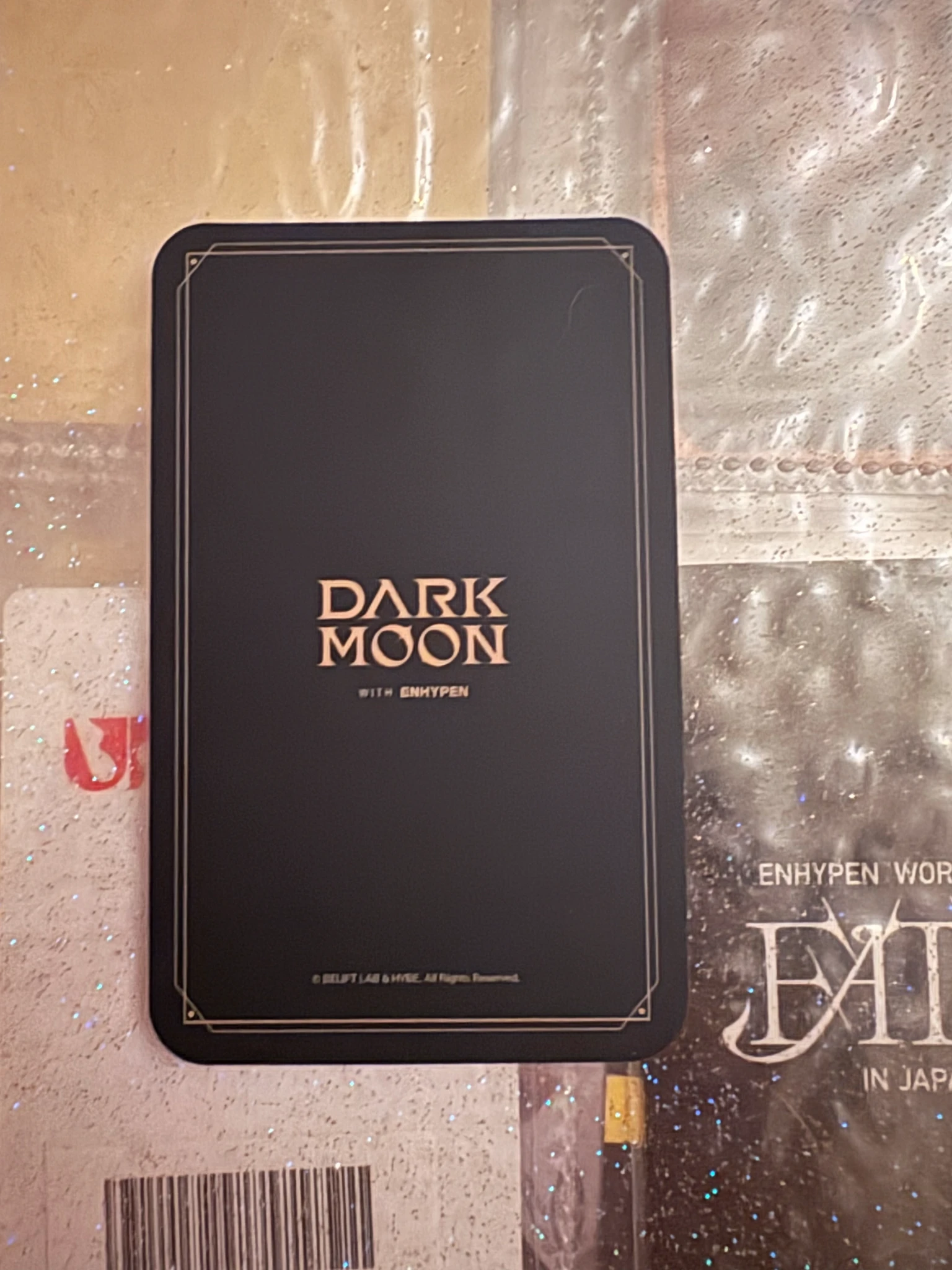 ENHYPEN Ni-ki ENHYPEN - Ni-ki - Enhypen x Dark Moon Event id card 2023 version listing photo 2