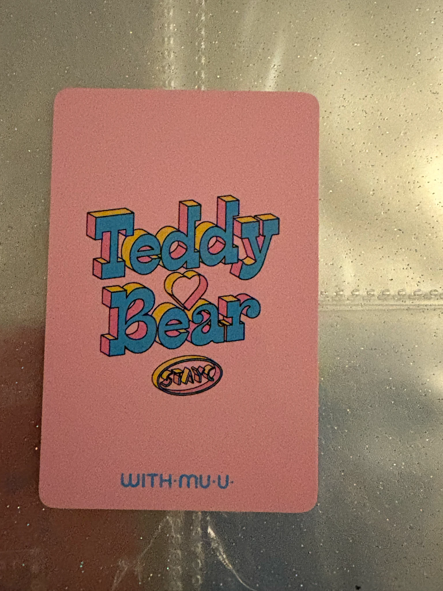 STAYC J STAYC - Teddy Bear Album withmuu fansign round 1 listing photo 2