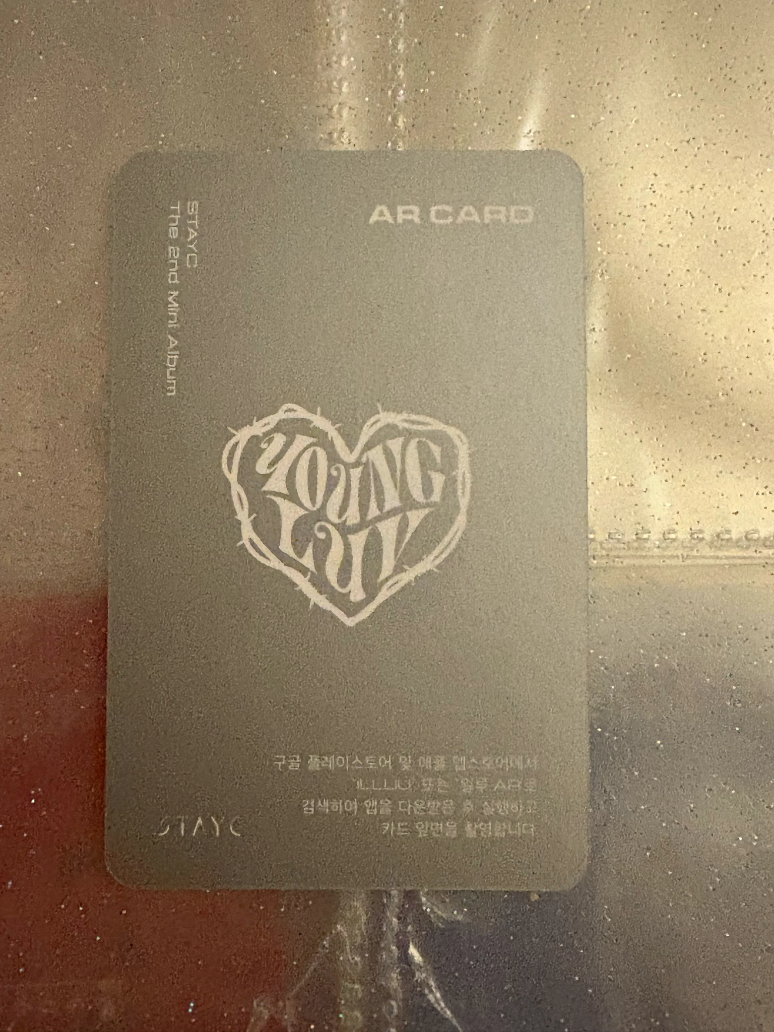 STAYC J STAYC - J - YOUNG-LUV.COM Album AR card album photocard listing photo 2