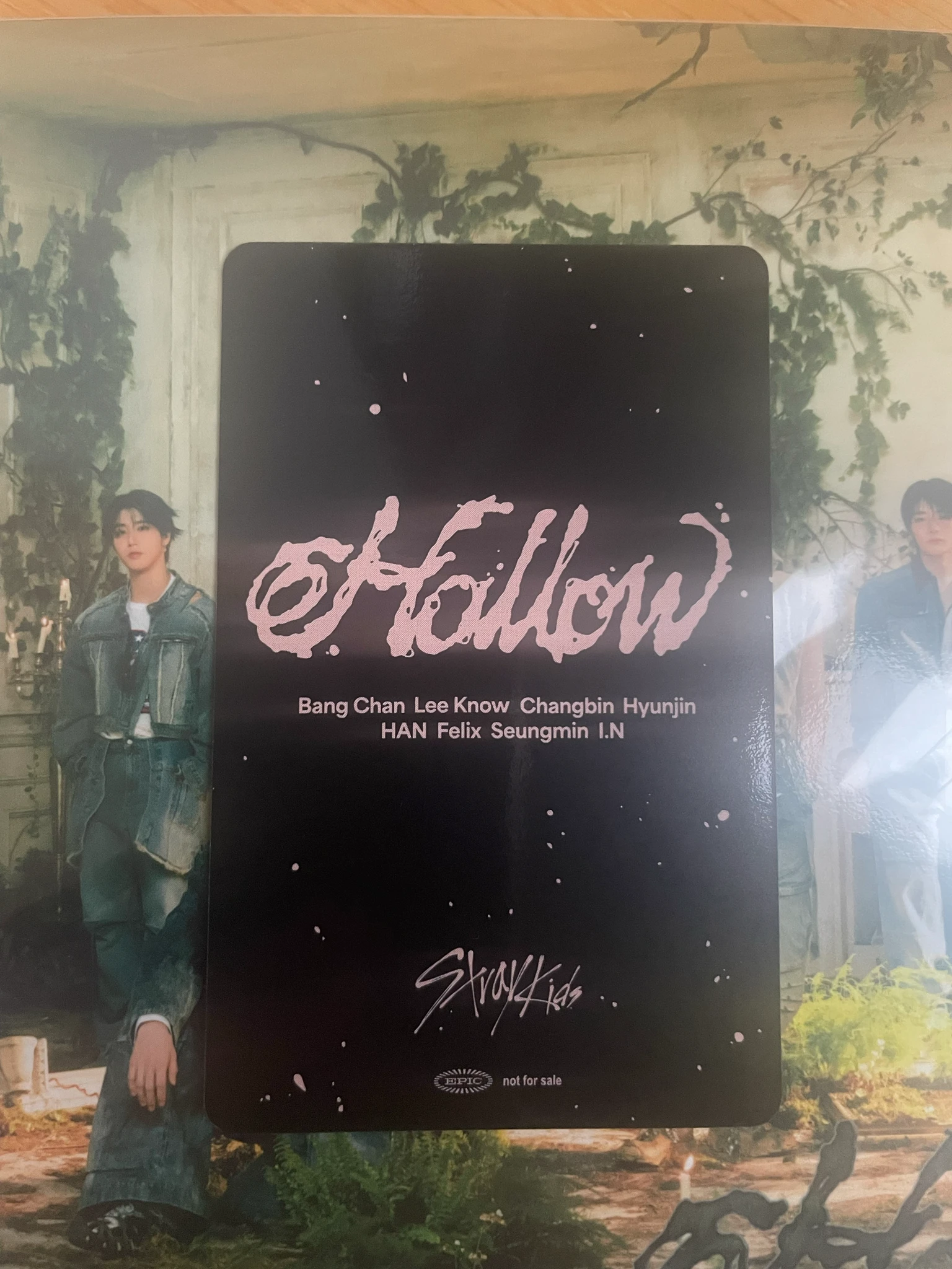 Stray Kids Stray Kids - Hyunjin & Changbin - Hollow Album album photocard jpfc (japan fanclub) unit listing photo 2