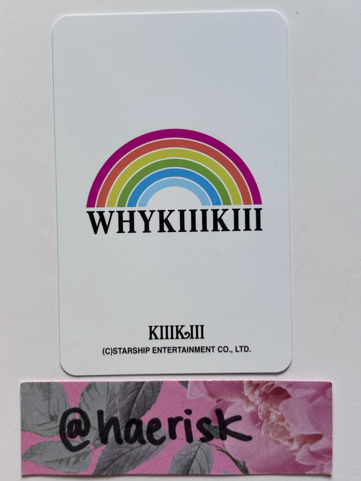 KiiiKiii Jiyu KiiiKiii - Jiyu - WhyKiiiKiii Album summer issue version starship square (ssq) pob (pre-order benefit) listing photo 2