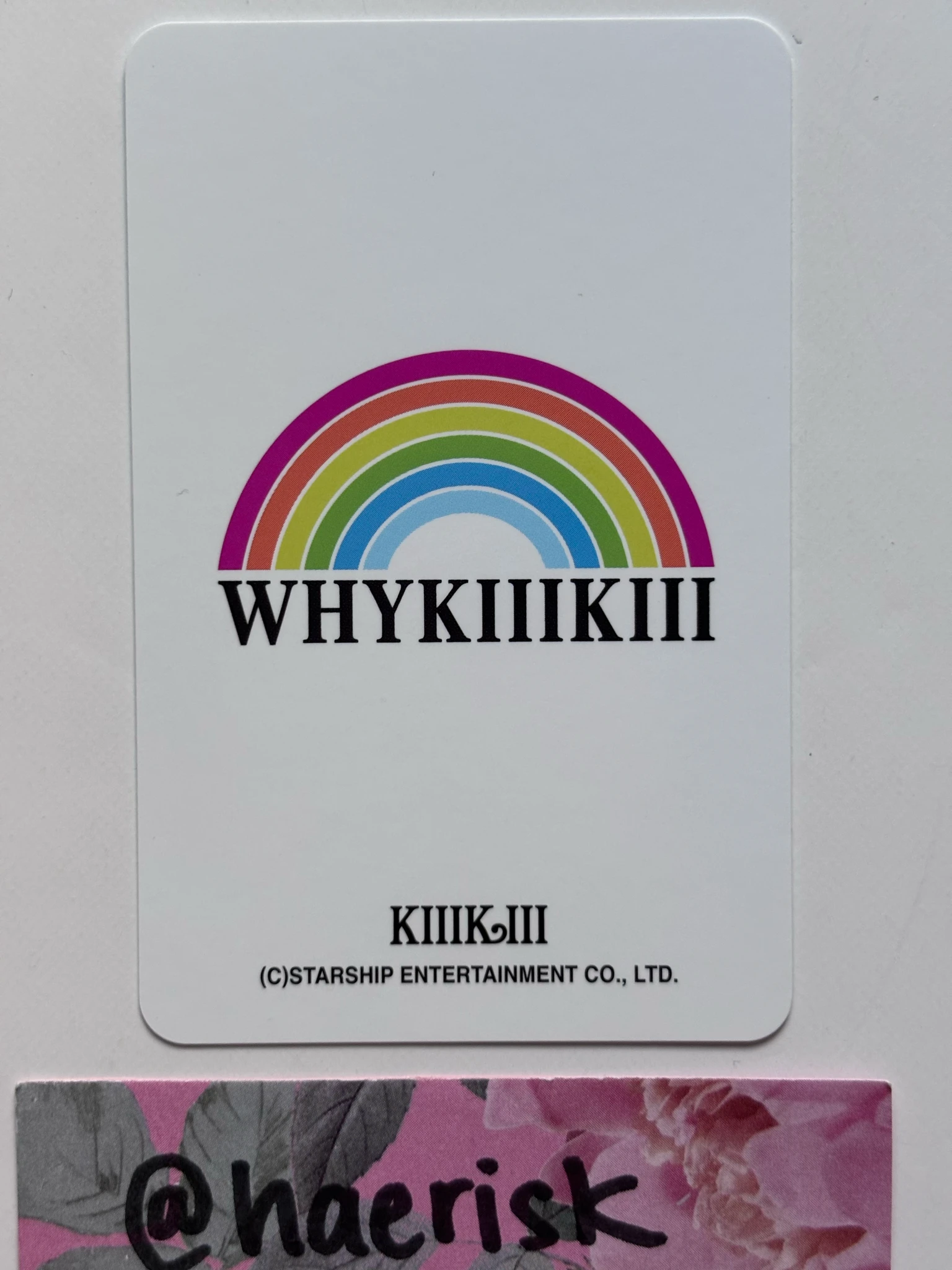 KiiiKiii Sui KiiiKiii - Sui - WhyKiiiKiii Album pob (pre-order benefit) starship square (ssq) summer issue version listing photo 2