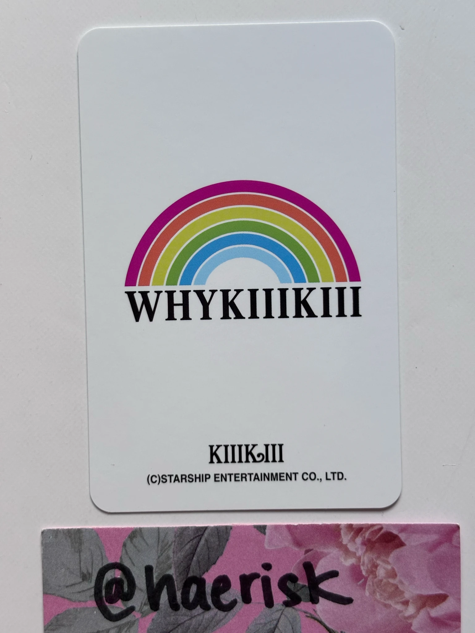 KiiiKiii Leesol KiiiKiii - Leesol - WhyKiiiKiii Album pob (pre-order benefit) starship square (ssq) summer issue version listing photo 2