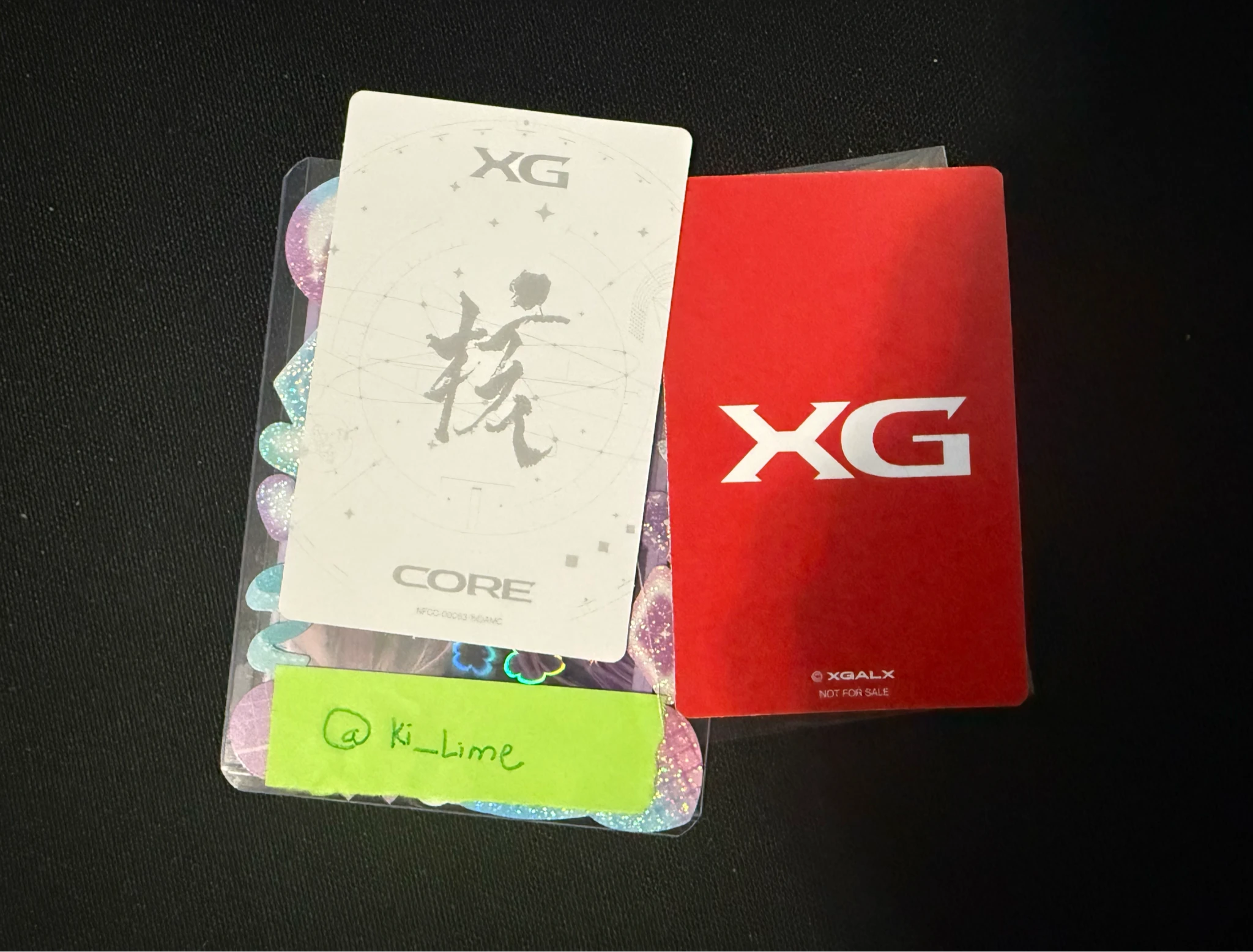 XG JURIA XG - Chisa  - THE CORE - 核 Album regular version album photocard listing photo 2