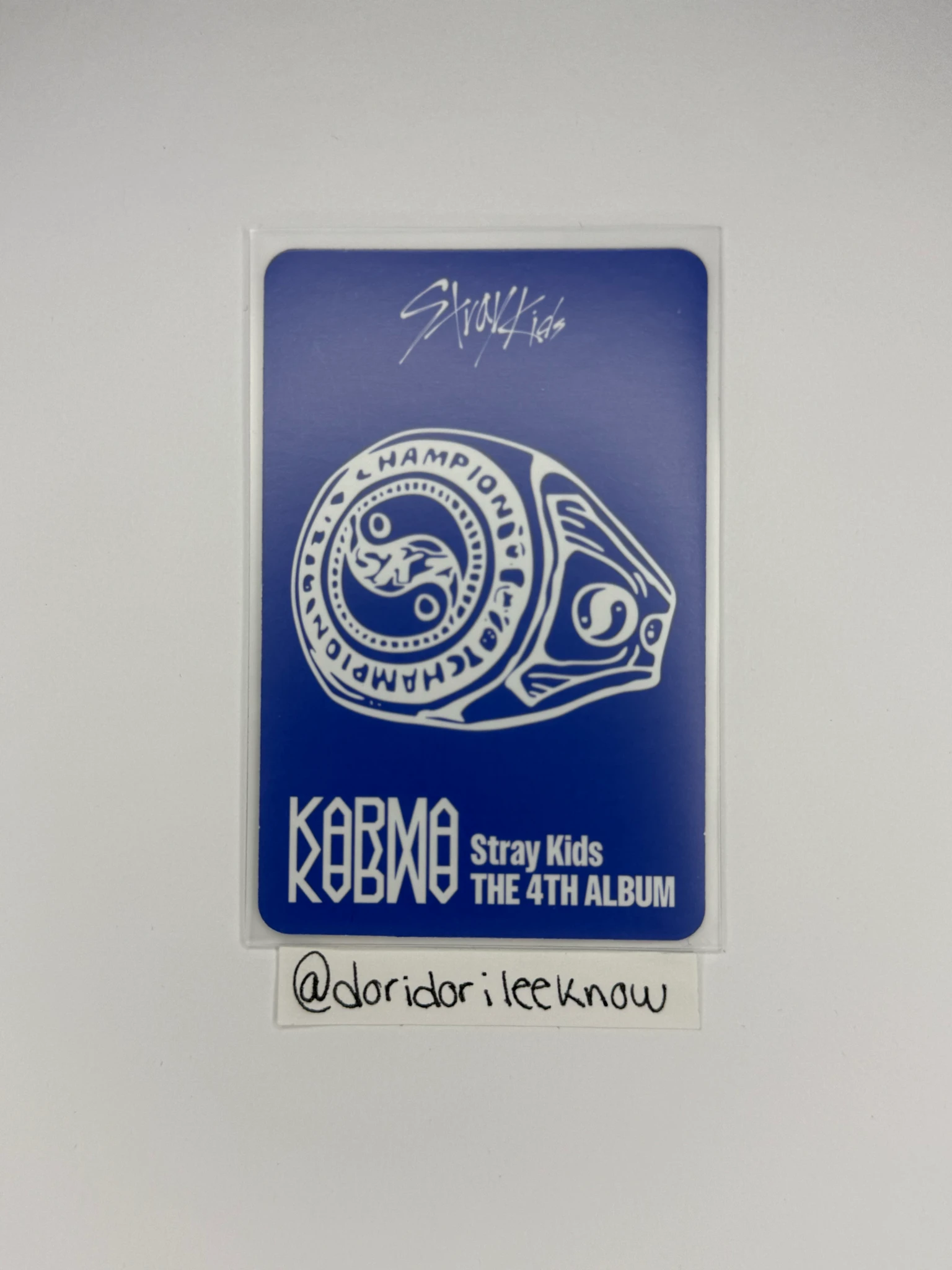 Stray Kids HAN Stray Kids - HAN - KARMA Album accordion version album photocard first press only listing photo 2