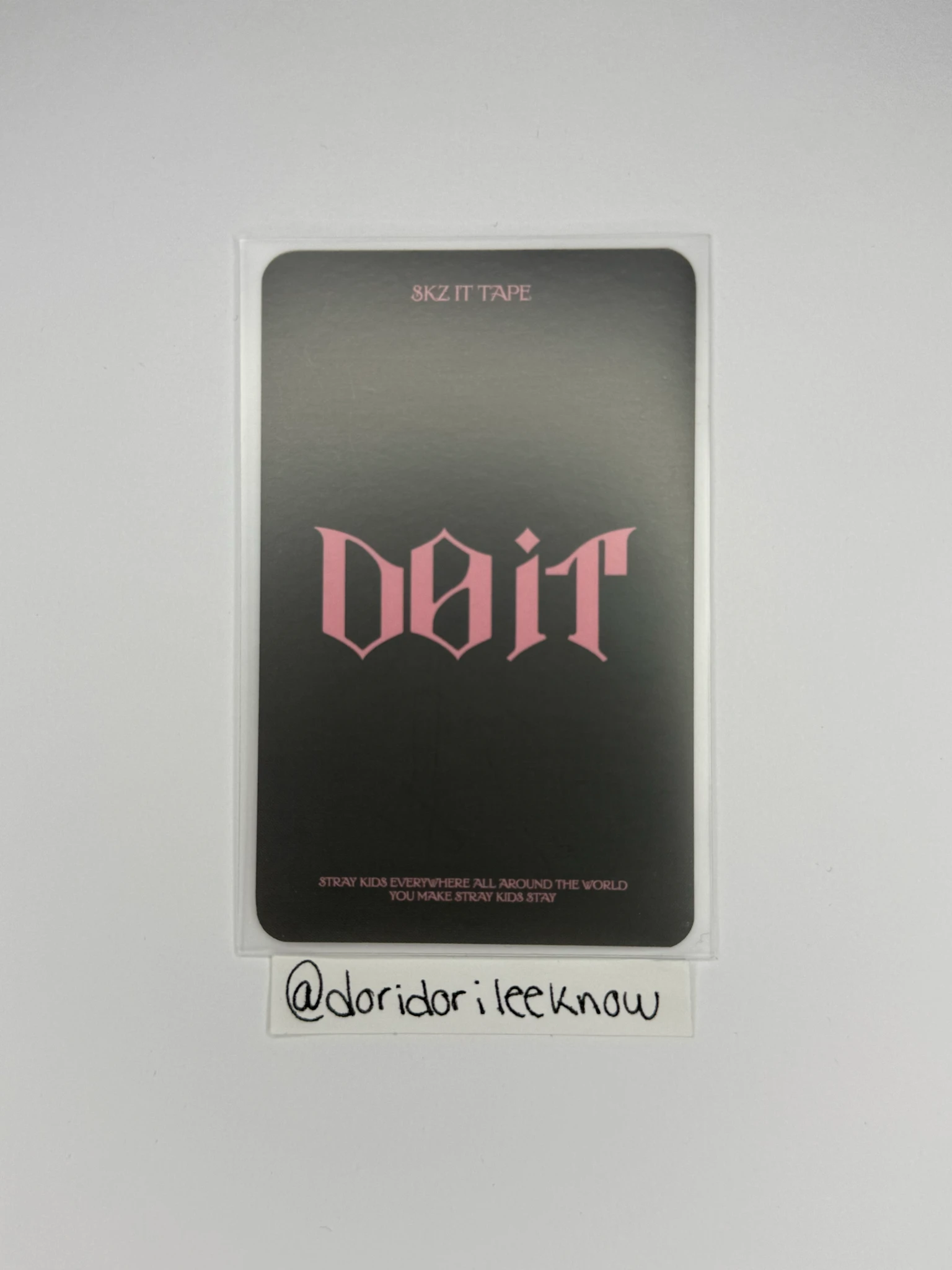 Stray Kids Changbin Stray Kids - Changbin - Do It Album pre-order benefit (pob) fans shop listing photo 2