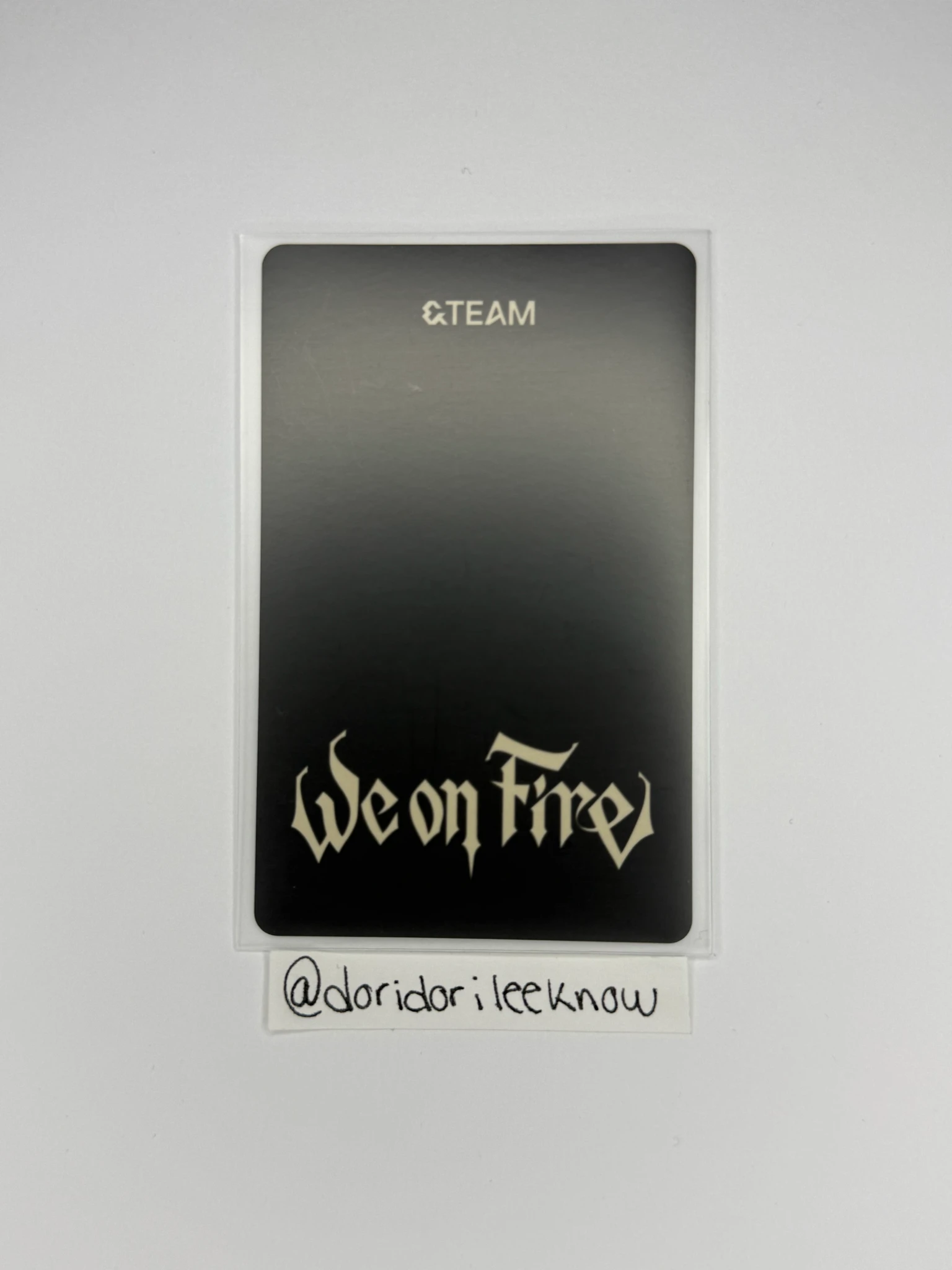 &TEAM Harua  &TEAM - Harua  - We on Fire - EP Album weverse japan shop (wvj) listing photo 2