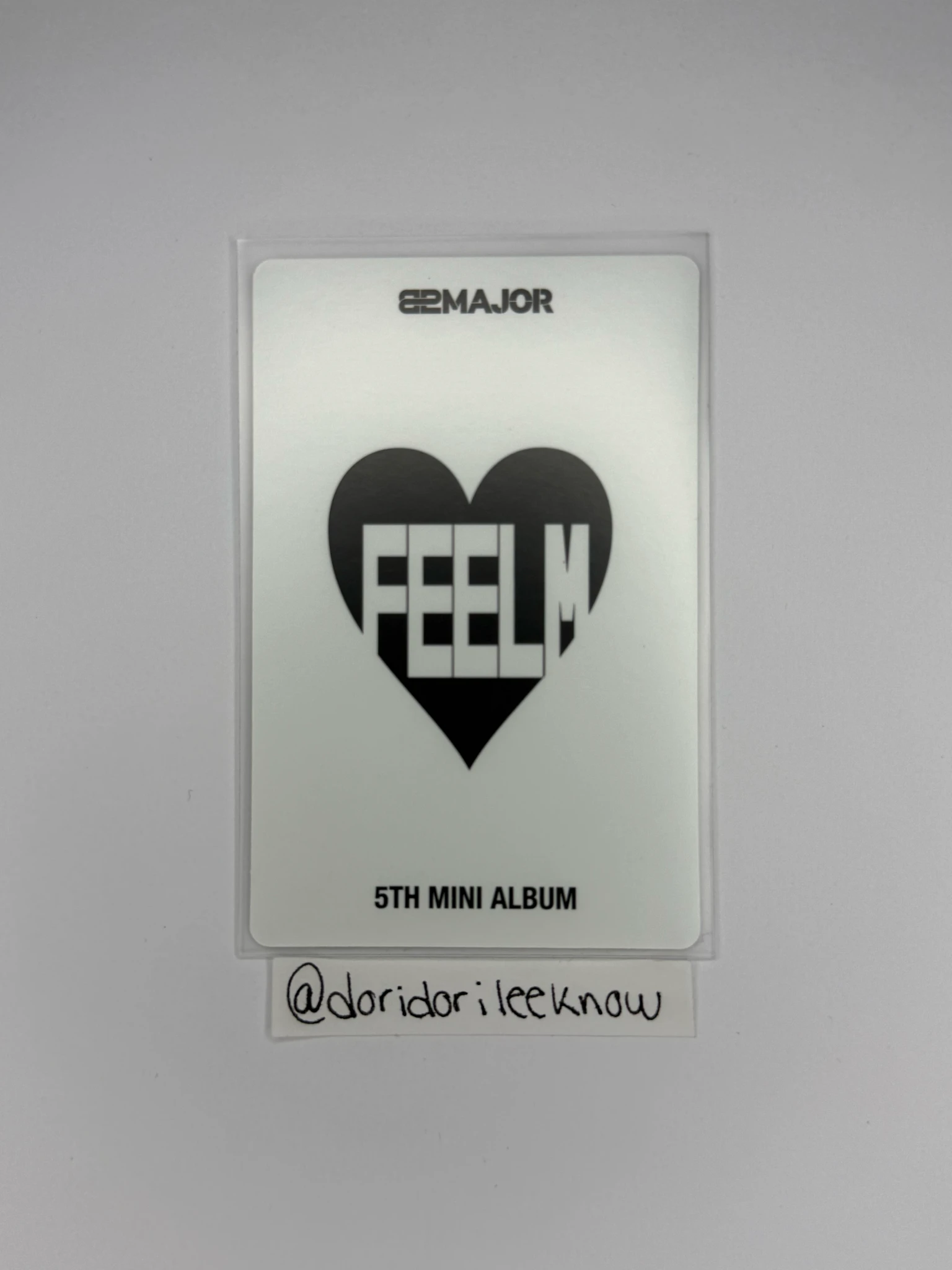 82Major Seongbin 82Major - Seongbin - FEELM Album album photocard listing photo 2