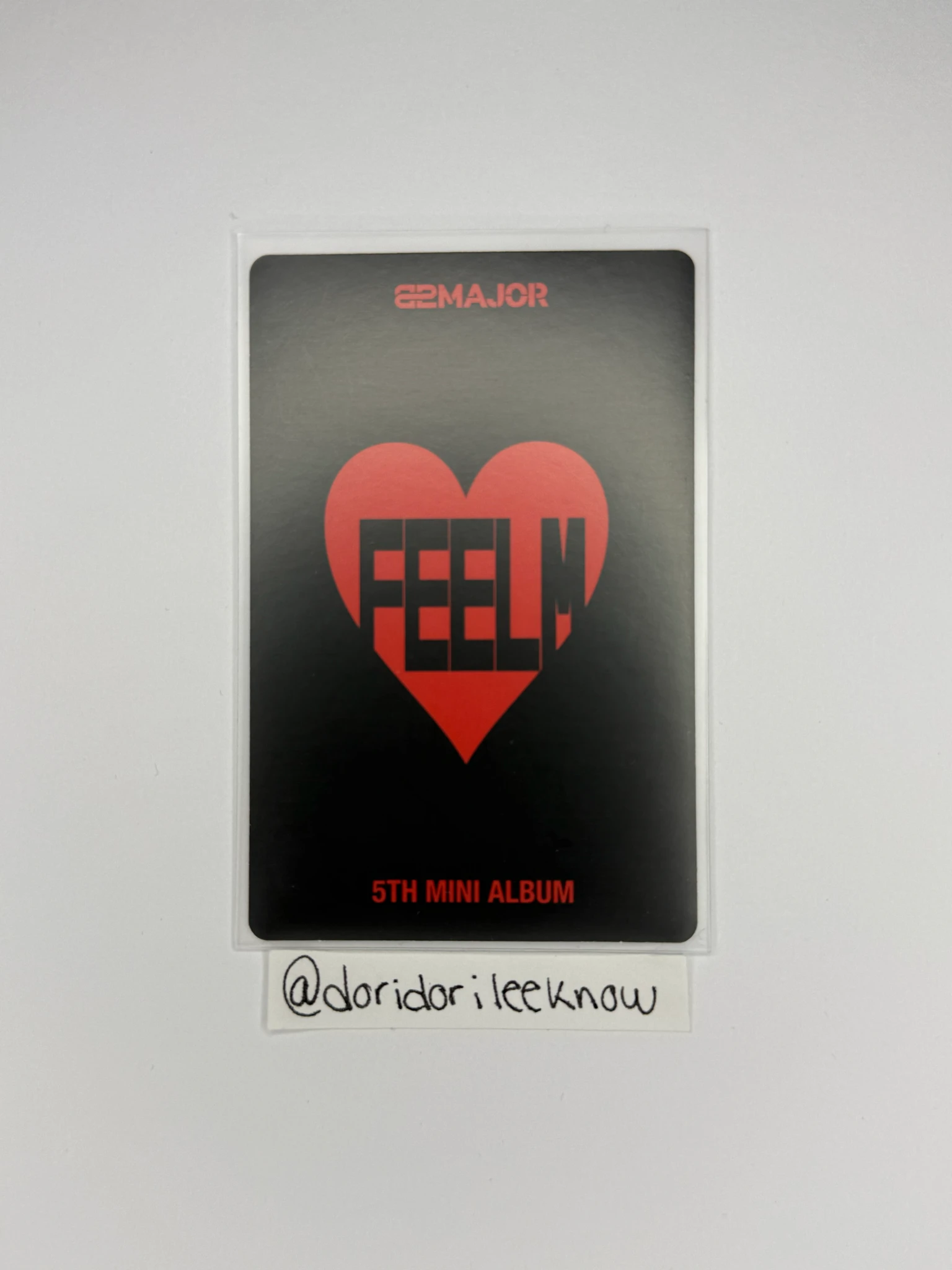 82Major Dogyun 82Major - Dogyun - FEELM Album album photocard photobook version listing photo 2