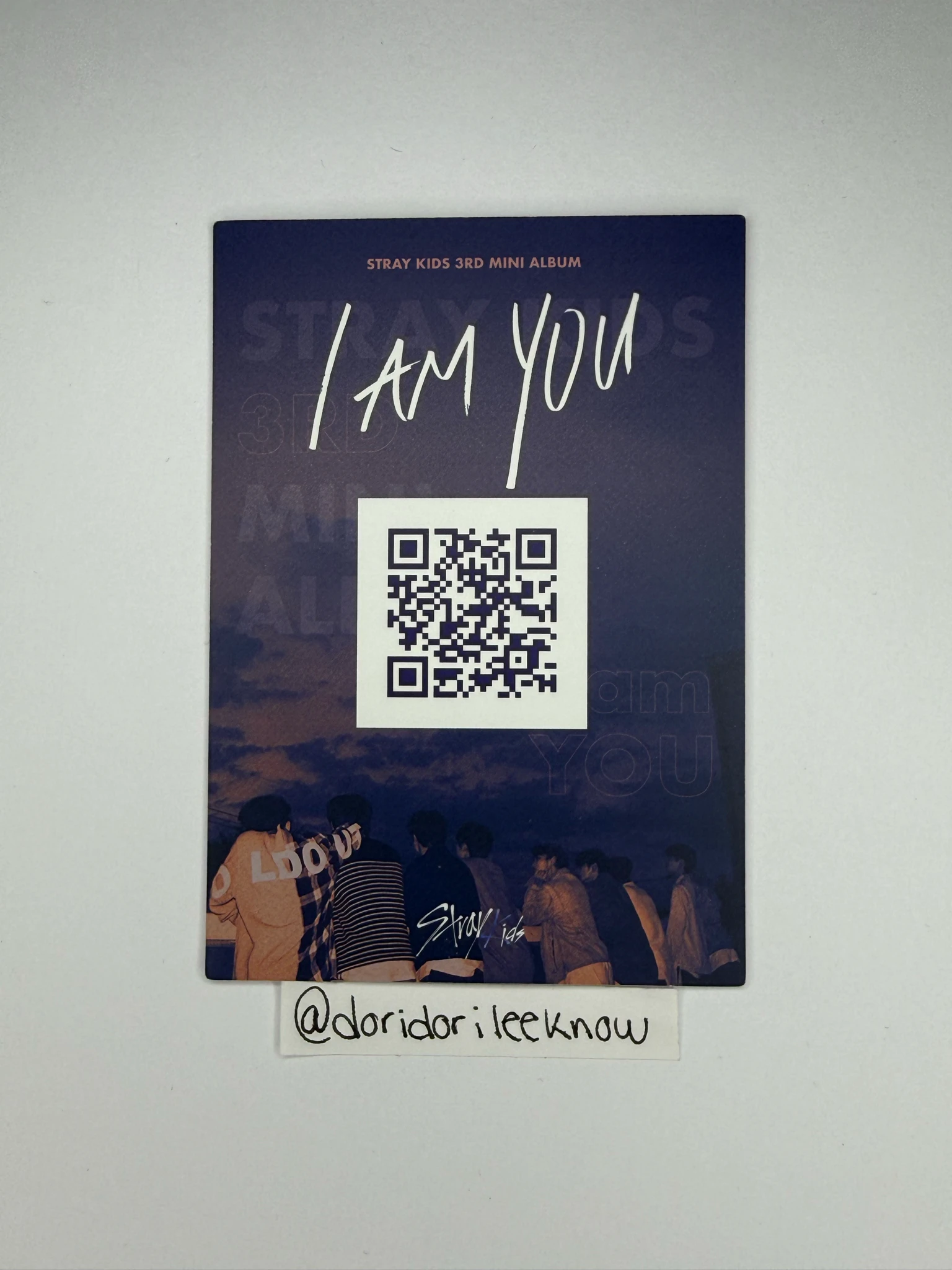 Stray Kids Changbin Stray Kids - Changbin - I am YOU Album polaroid non-standard size A version standard version qr card album inclusion listing photo 2