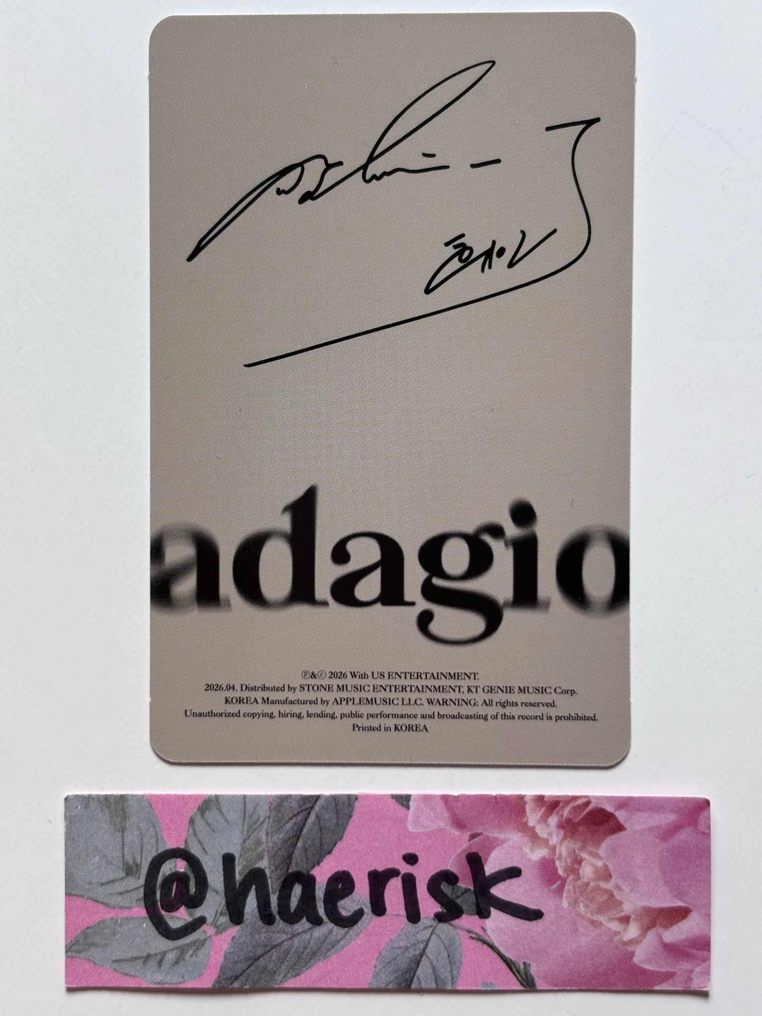 MAMAMOO Wheein MAMAMOO - Wheein - adagio Album album photocard prelude version listing photo 2