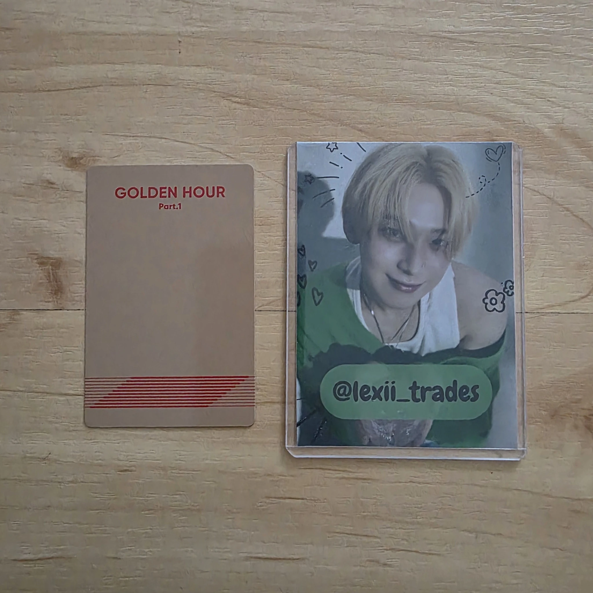 ATEEZ Jongho ATEEZ - Jongho - Golden Hour : Part.1 Album poca album Z Ver album photocard listing photo 2