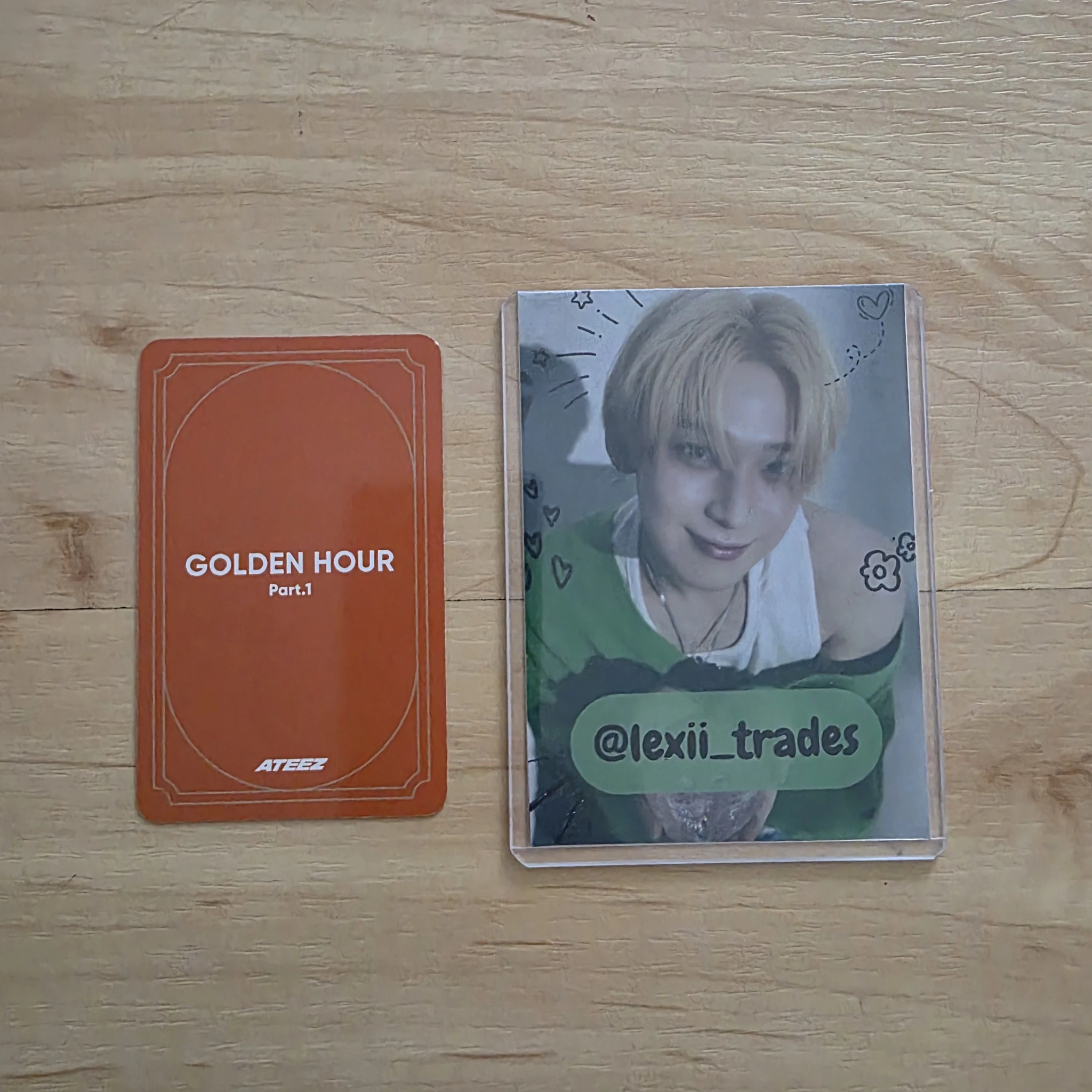 ATEEZ Jongho ATEEZ - Jongho - Golden Hour : Part.1 Album album photocard image card listing photo 2