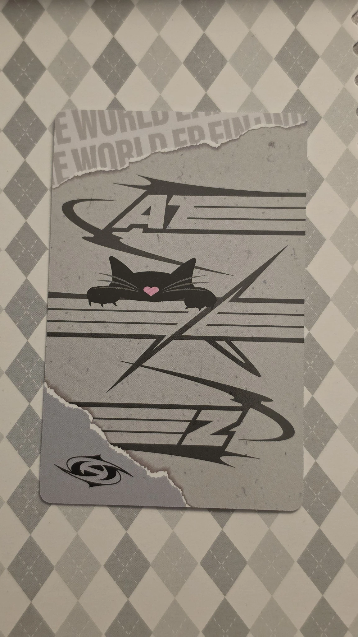 ATEEZ Jongho ATEEZ - Jongho - THE WORLD EP.FIN: WILL Album hello82 EU exclusive pre-order benefit (pob) listing photo 2