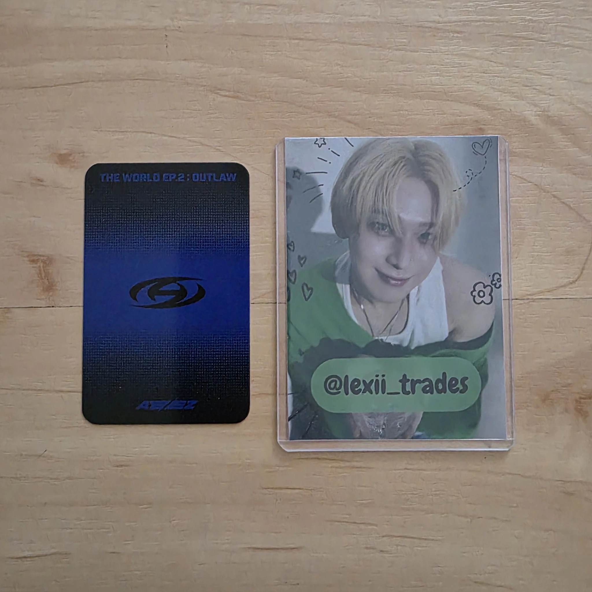 ATEEZ Jongho ATEEZ - Jongho - THE WORLD EP.2 : OUTLAW Album album photocard listing photo 2