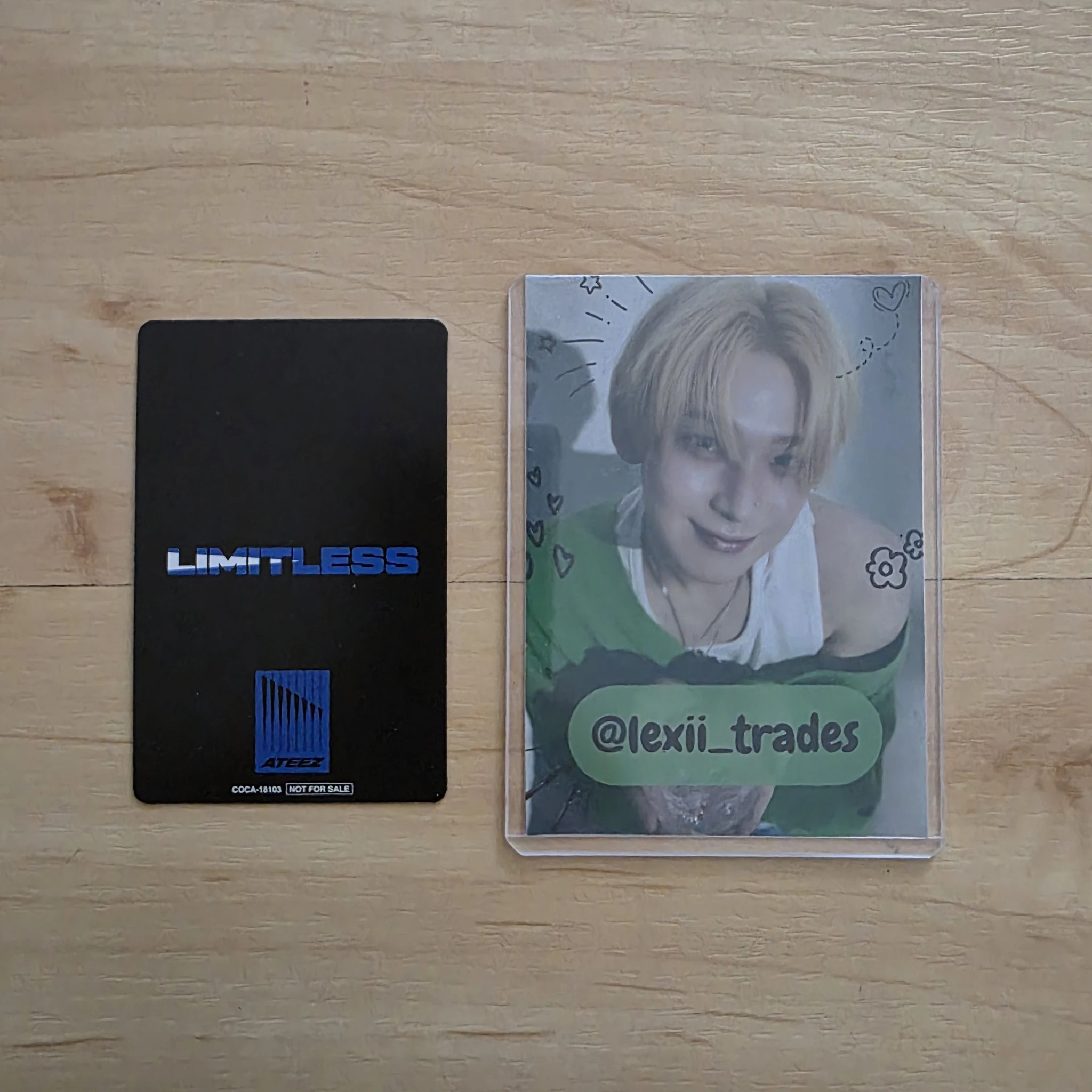 ATEEZ Jongho ATEEZ - Jongho - Limitless Album album photocard limited B version A version listing photo 2