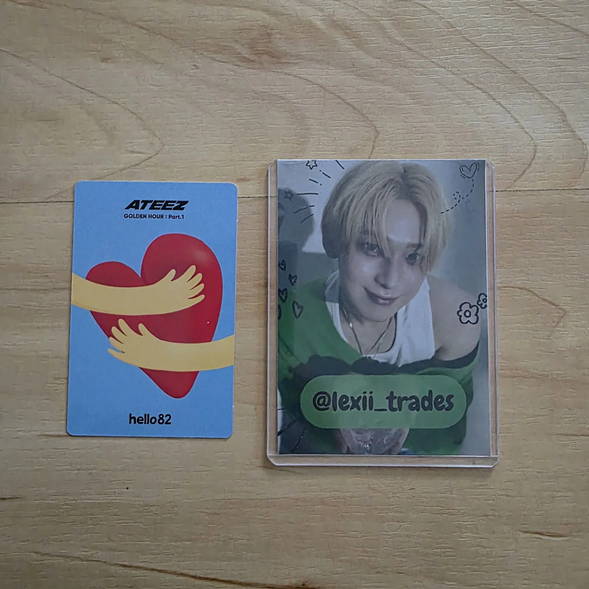 ATEEZ Hongjoong ATEEZ - Hongjoong - Golden Hour : Part.1 Album hello82 hug listing photo 2