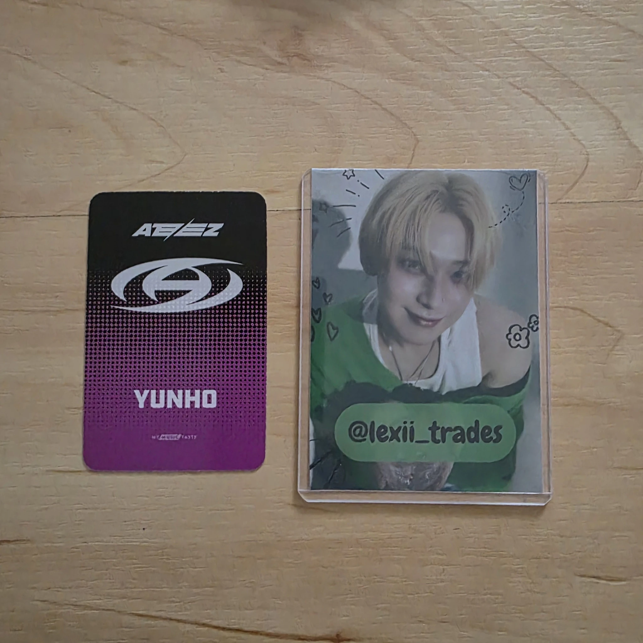 ATEEZ Yunho ATEEZ - Yunho - THE WORLD EP.2 : OUTLAW Album mymusictaste (mmt) round 2 video call (fancall) pob (pre-order benefit) listing photo 2
