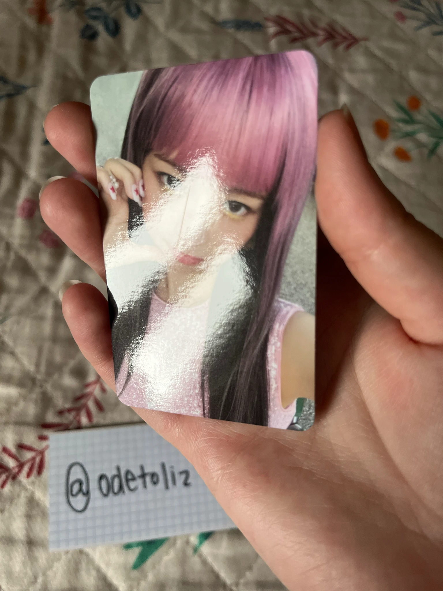 IVE Rei IVE - Rei - IVE SECRET Album album photocard shh! version listing photo 2