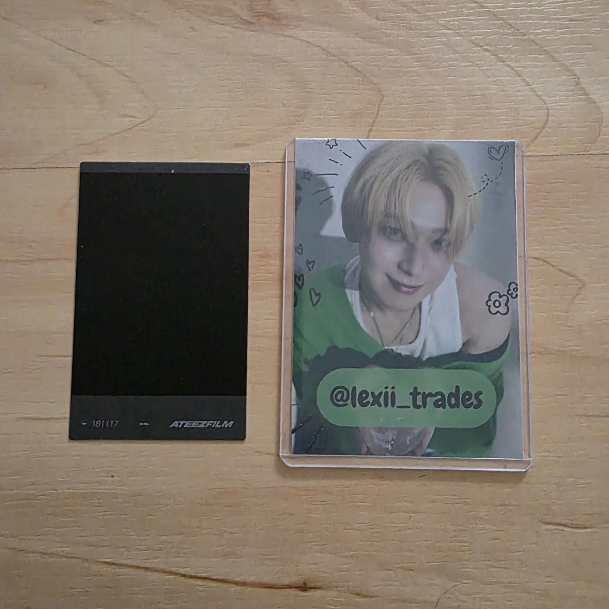 ATEEZ Jongho ATEEZ - Jongho - 2nd Atiny Membership kit Other polaroid listing photo 2
